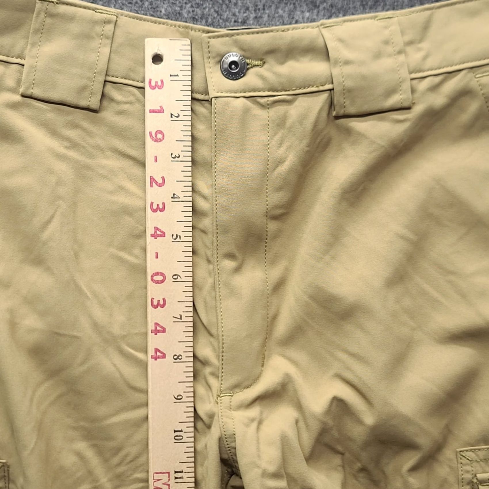 Vintage Duluth Cargo Shorts Mens XL Relaxed Fit Outdoor Canvas Cotton Nylon Spandex Brown Size US 36 / EU 52 - 6 Thumbnail