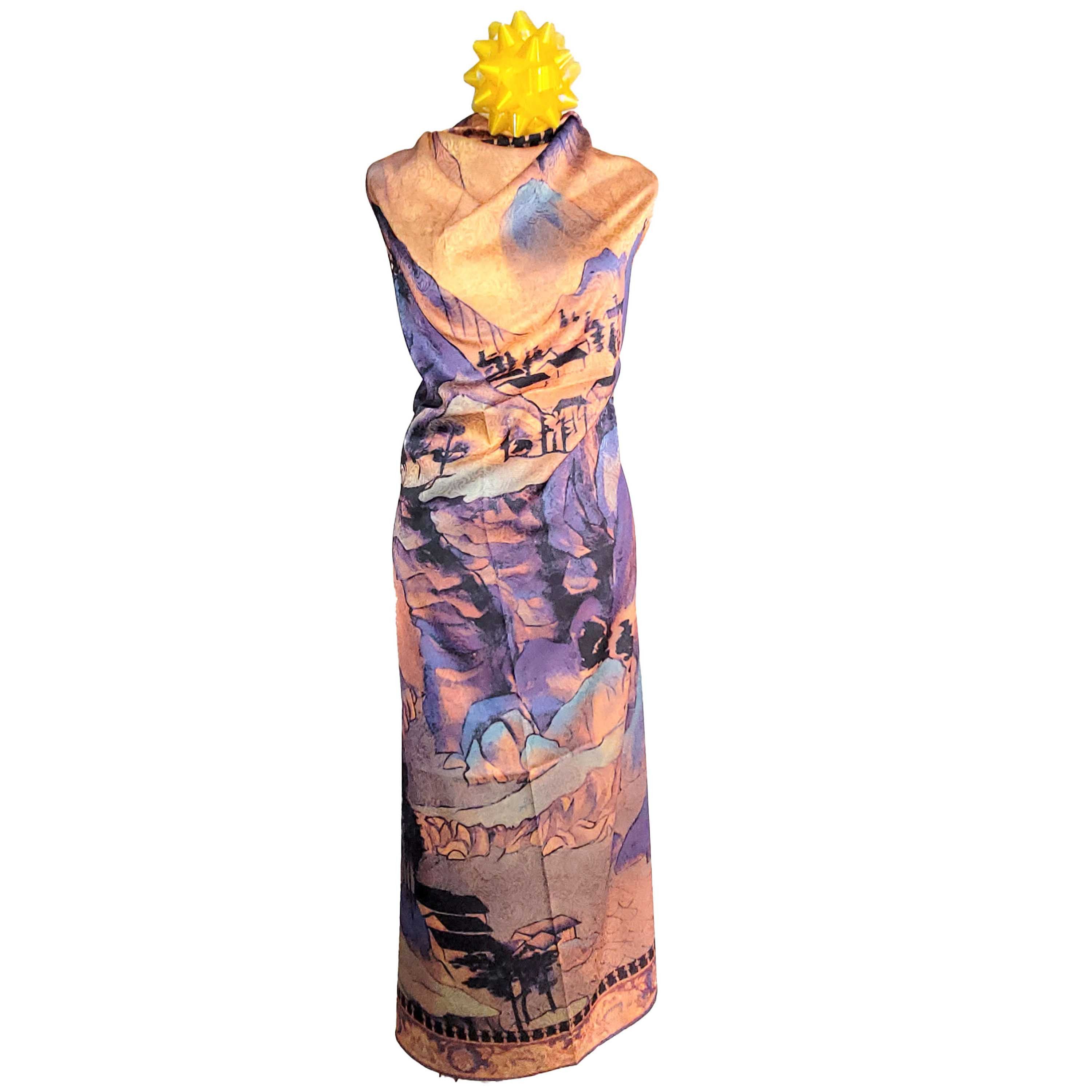 Other NWT Double Sided Silk Scarf 52"x52" Large Square Wrap 3245 Size ONE SIZE - 5 Thumbnail