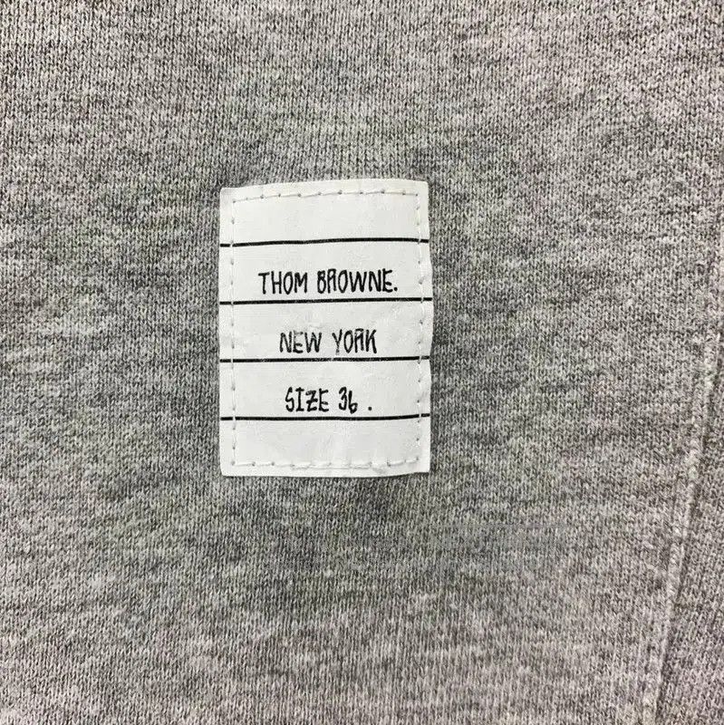 Thom Browne Thom Browne Gray Cotton Women's Casual Pants . Size 22" - 6 Thumbnail