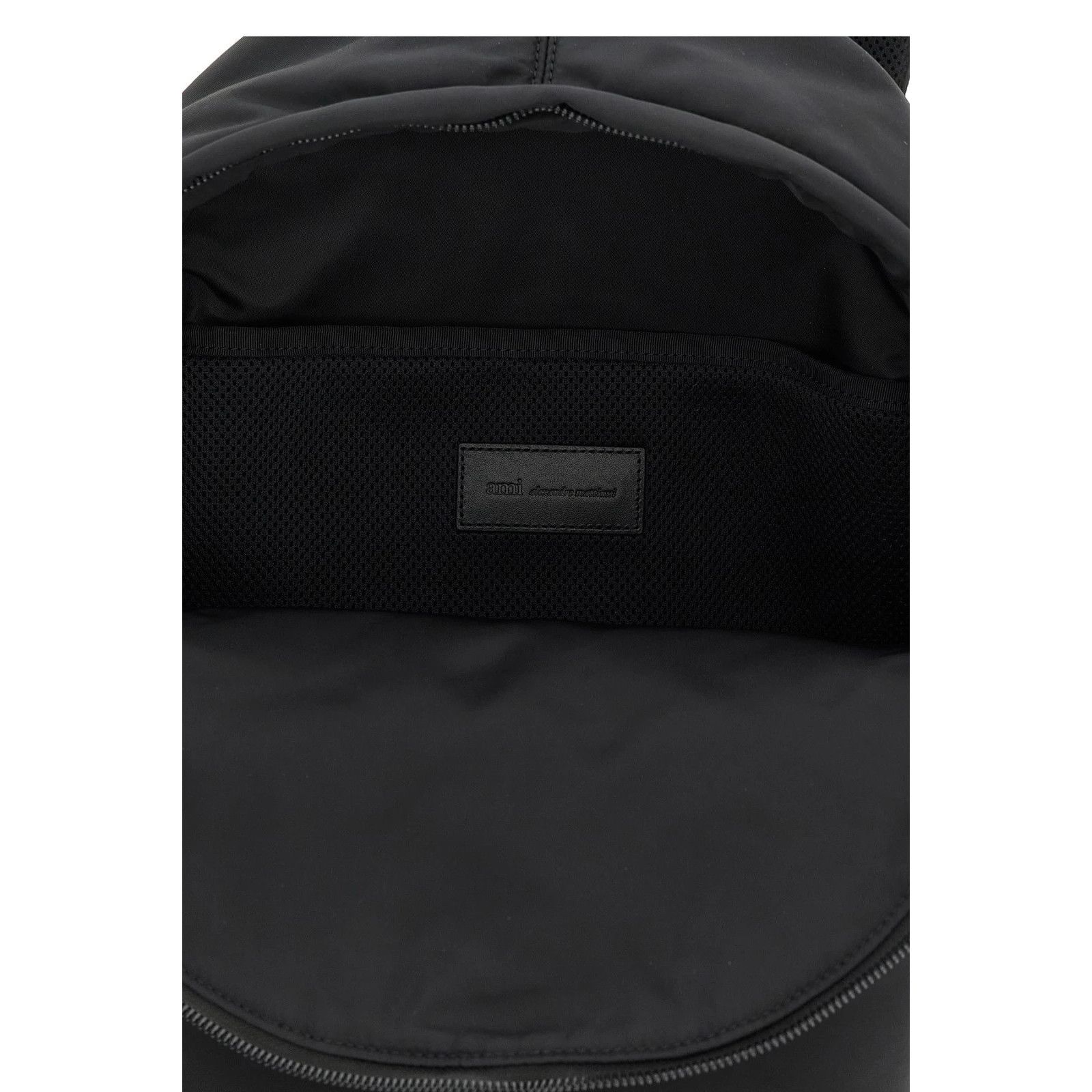 AMI AMI PARIS Marcel Black Backpack New & Authentic Size ONE SIZE - 4 Thumbnail