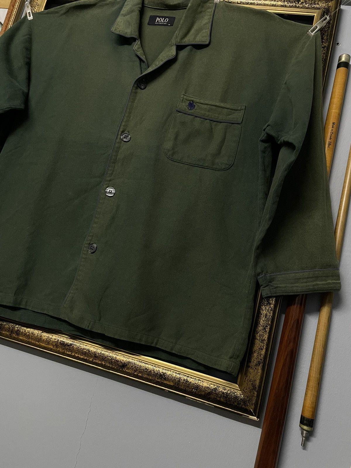 Polo Ralph Lauren Vintage 1990s Designer Polo Ralph Laurent Faded Boxy Tshirt Size US L / EU 52-54 / 3 - 4 Thumbnail