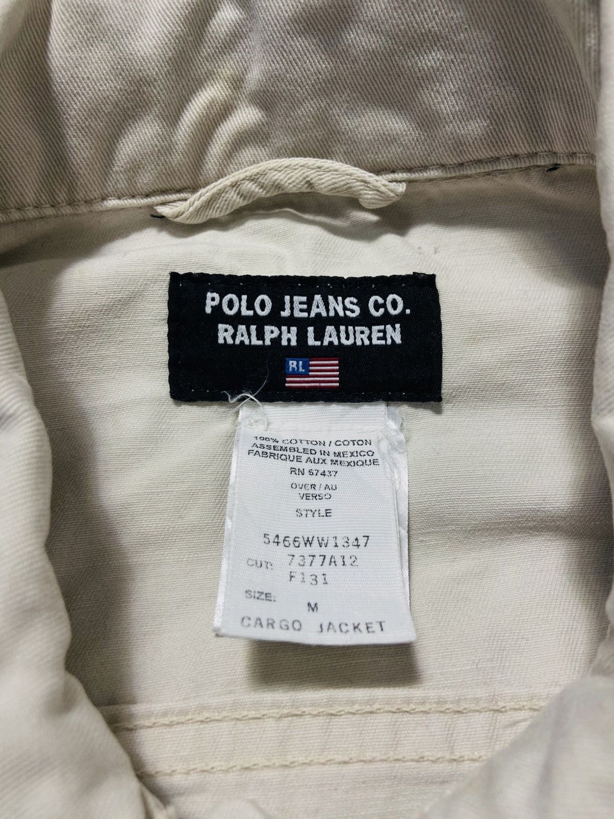 Polo Ralph Lauren Vintage Polo Jeans Ralph Lauren Cargo Jacket Size S / US 4 / IT 40 - 12 Thumbnail