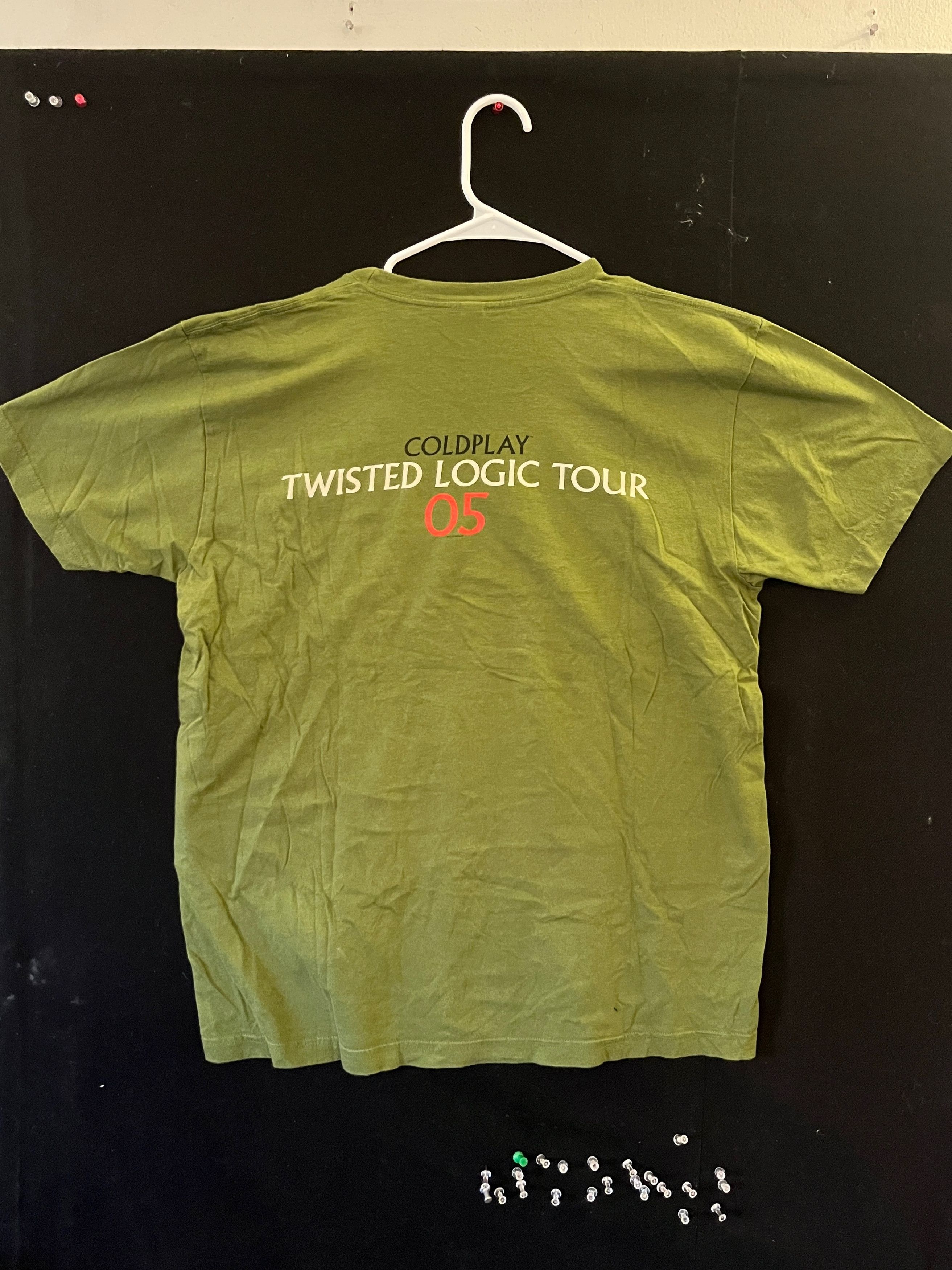 Vintage VINTAGE COLDPLAY 2005 TOUR SHIRT Size US L / EU 52-54 / 3 - 2 Thumbnail