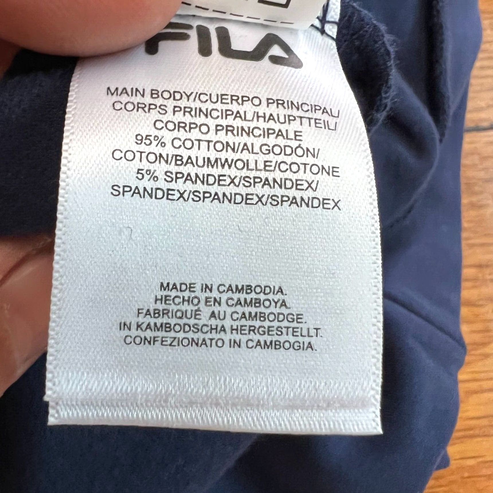 Fila FILA Mens Long Sleeve Crew Neck Pullover Sweatshirt Blue Size M Regular Fit Size US M / EU 48-50 / 2 - 7 Thumbnail