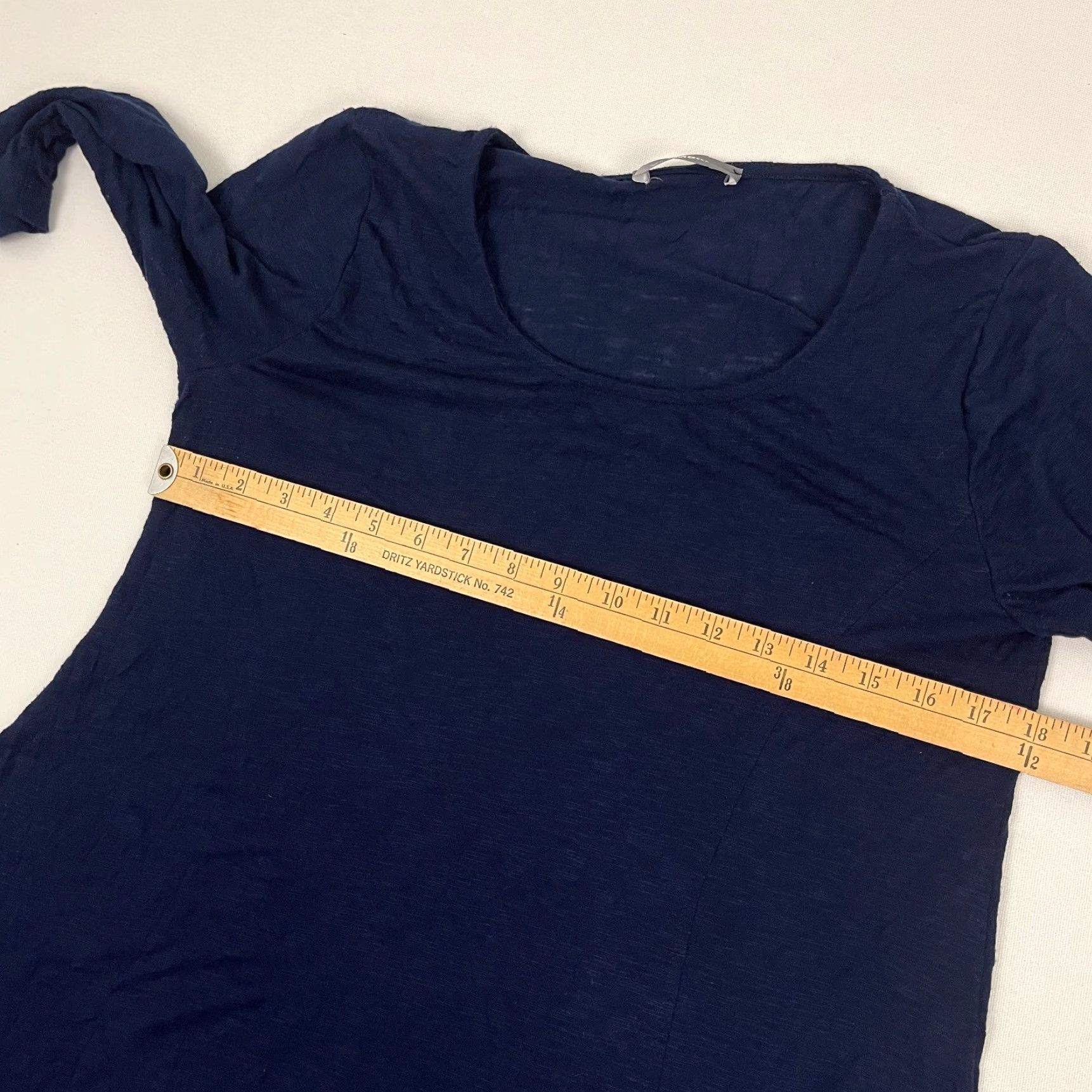 Vintage Alembika Blouse Shirt Tunic Womens Small 1 Blue Asymmetrical Lagenlook Dress Size XS / US 0-2 / IT 36-38 - 5 Thumbnail