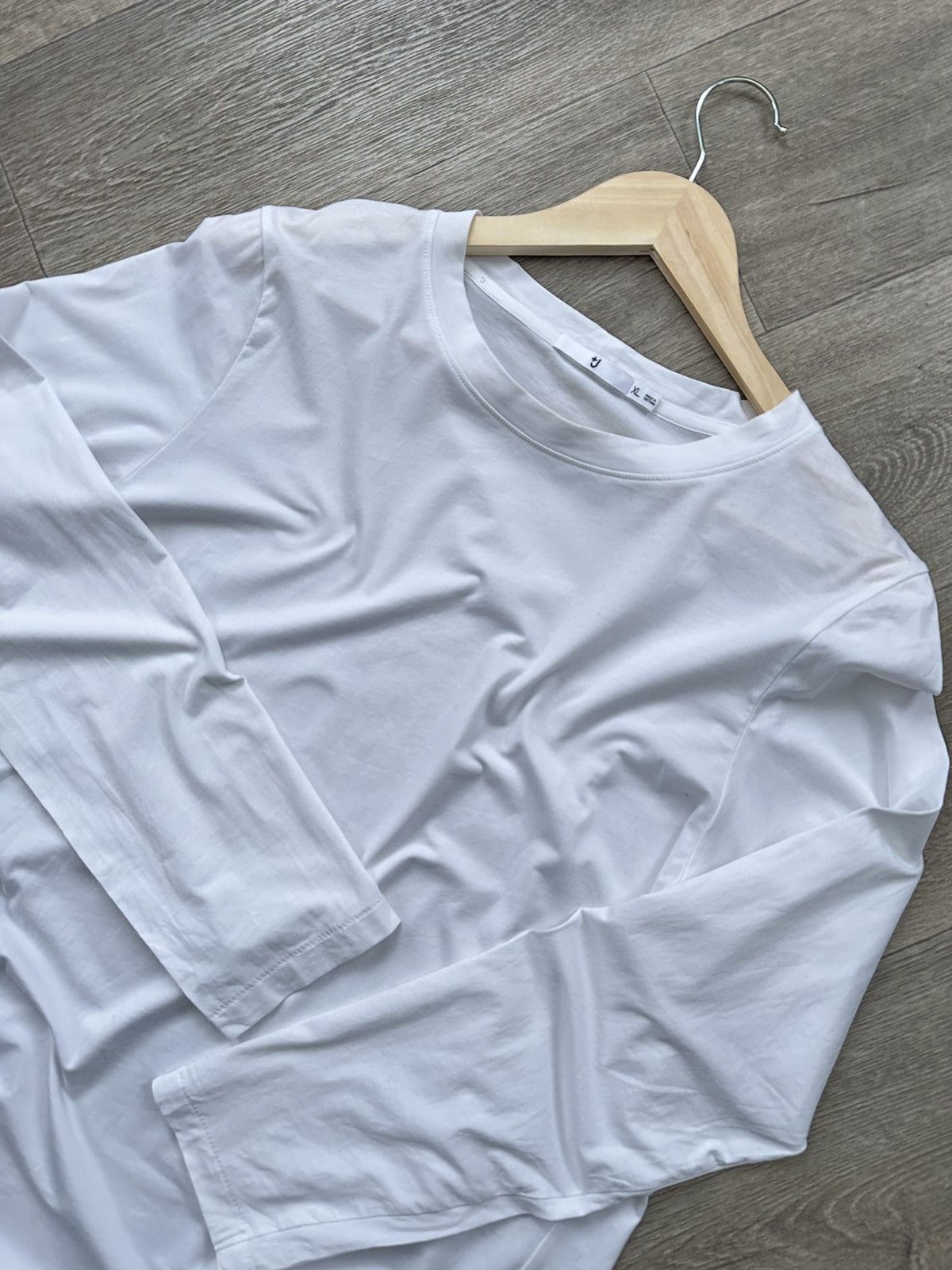 Jil Sander × Uniqlo 🫧 JIL SANDERxH&M LONG SLEEVE T-SHIRT WOMEN’S Size XL / US 12-14 / IT 48-50 - 2 Thumbnail