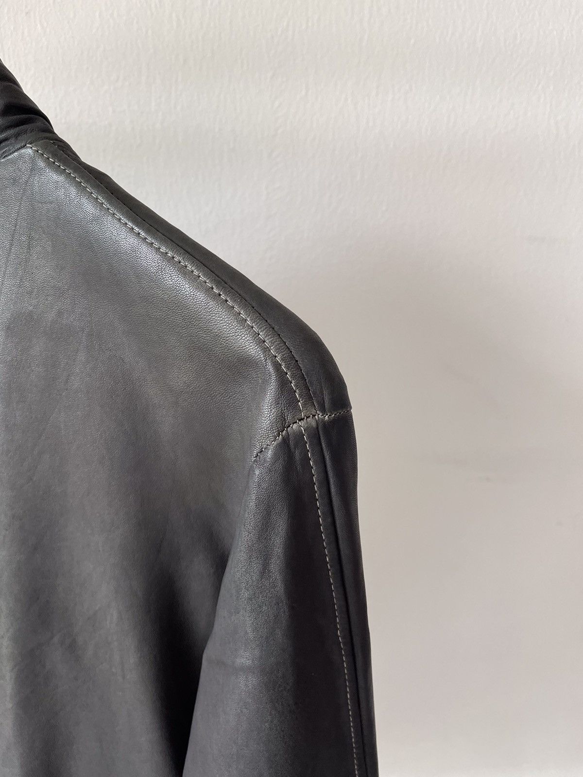 Giorgio Brato Giorgio Brato Vera Pelle Leather Jacket Size US S / EU 44-46 / 1 - 18 Thumbnail