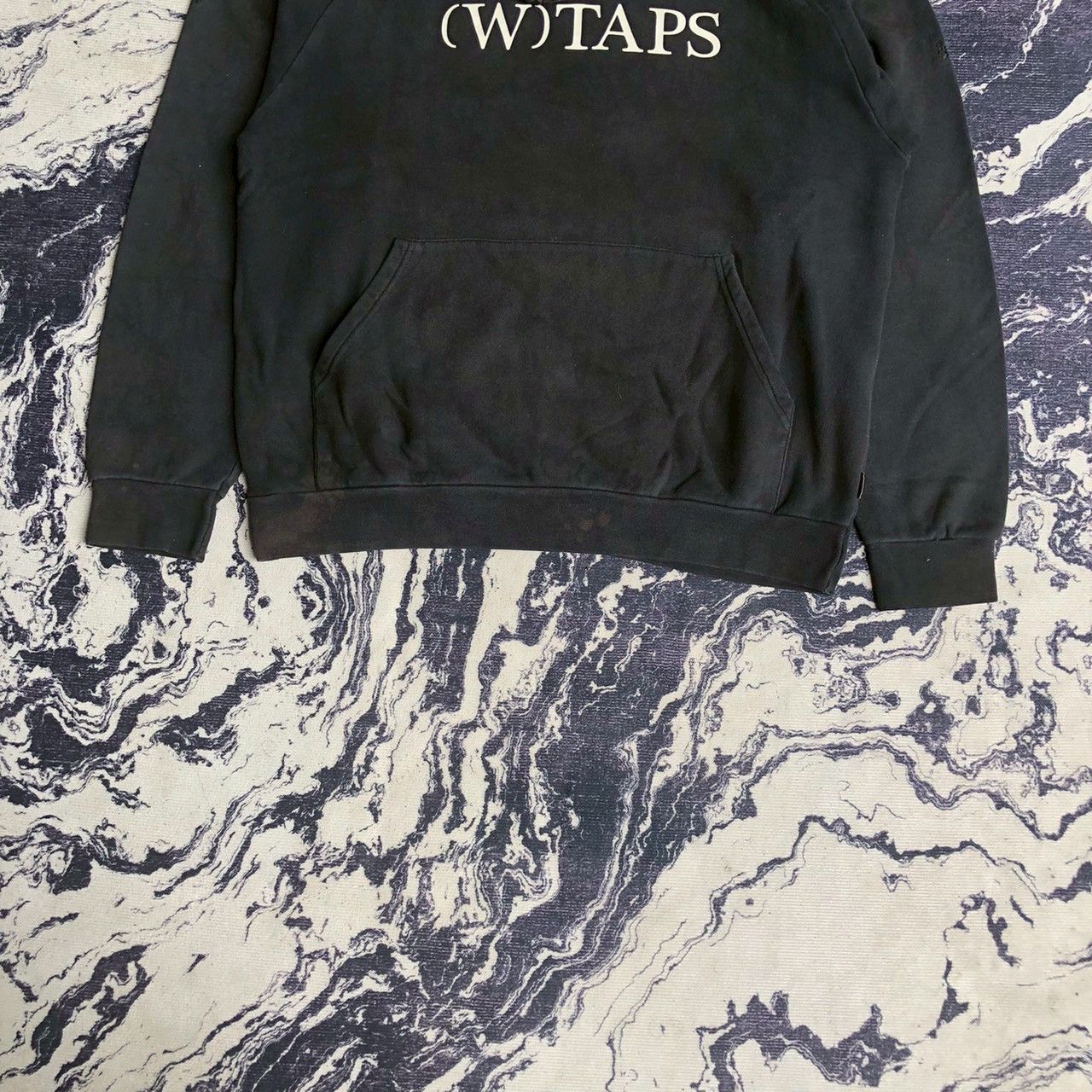 Wtaps WTAPS “Visual Uparmored” Faded Hoodie Black Size US L / EU 52-54 / 3 - 3 Thumbnail