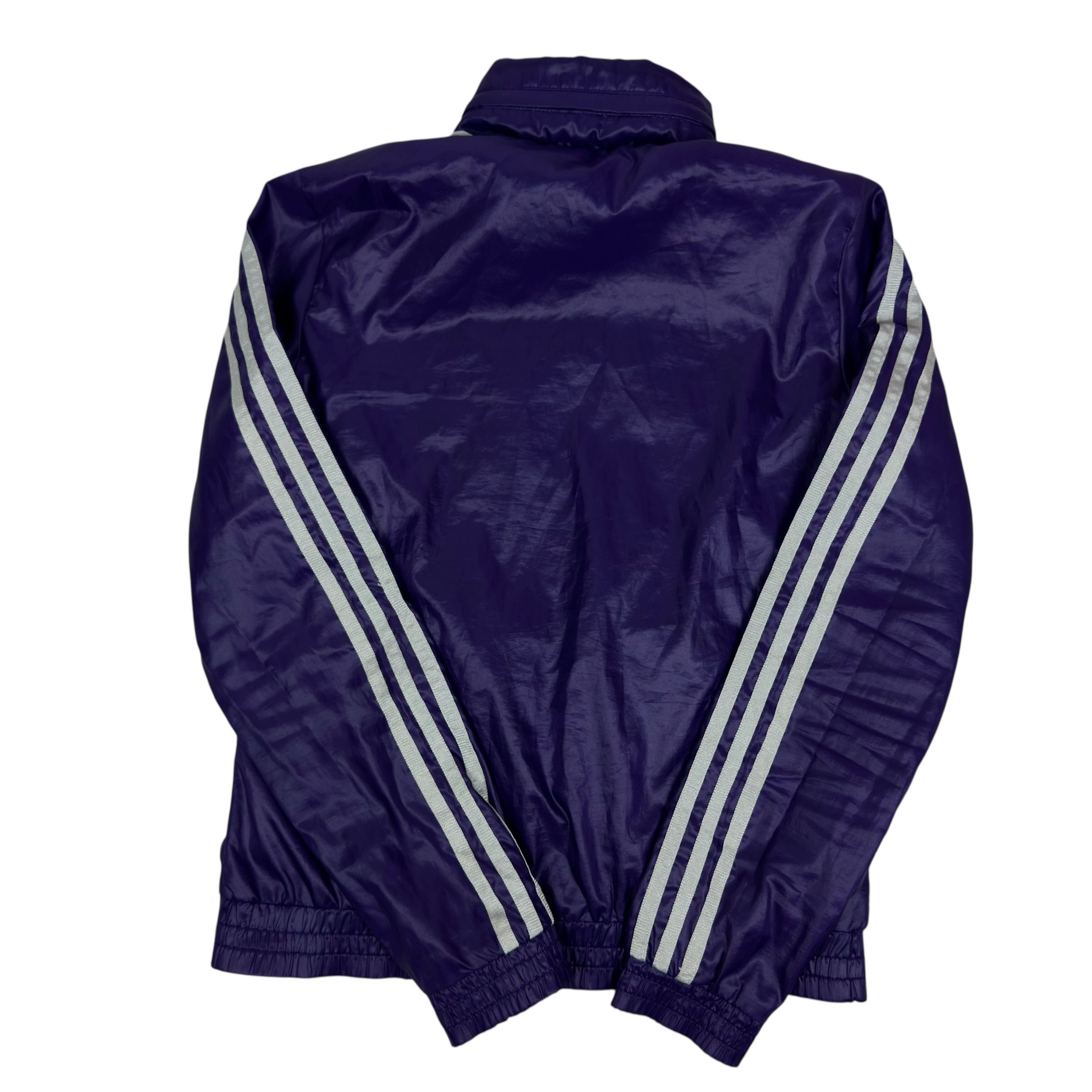 Adidas Adidas K-Way Women's Purple Full Zip Windbreaker Jacket 34 Size XXS / US 00 / IT 34 - 9 Thumbnail