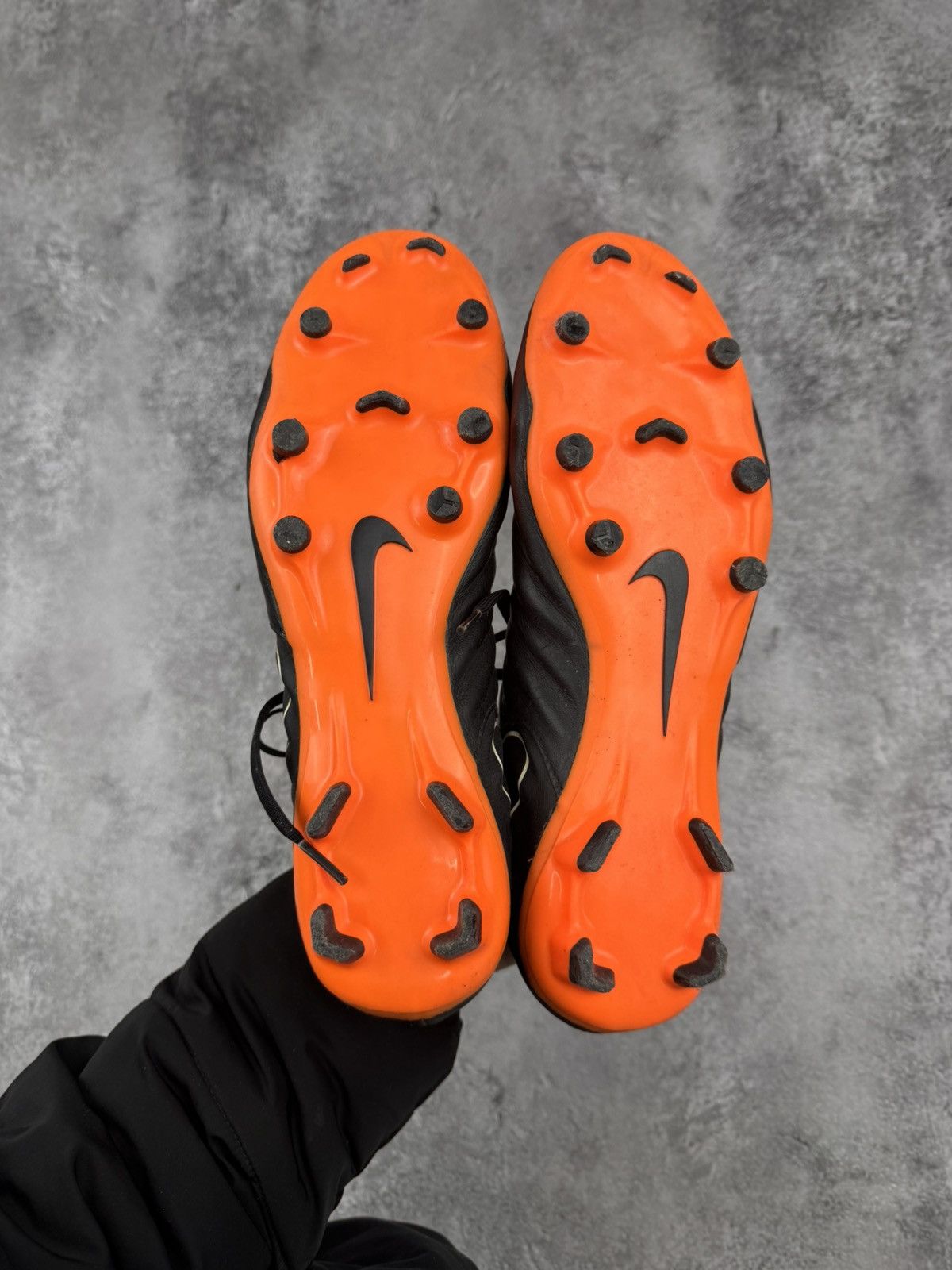 Nike Nike Tiempo Legend 7 Academy FG Black Orange Football Boots Size US 10 / EU 43 - 6 Thumbnail