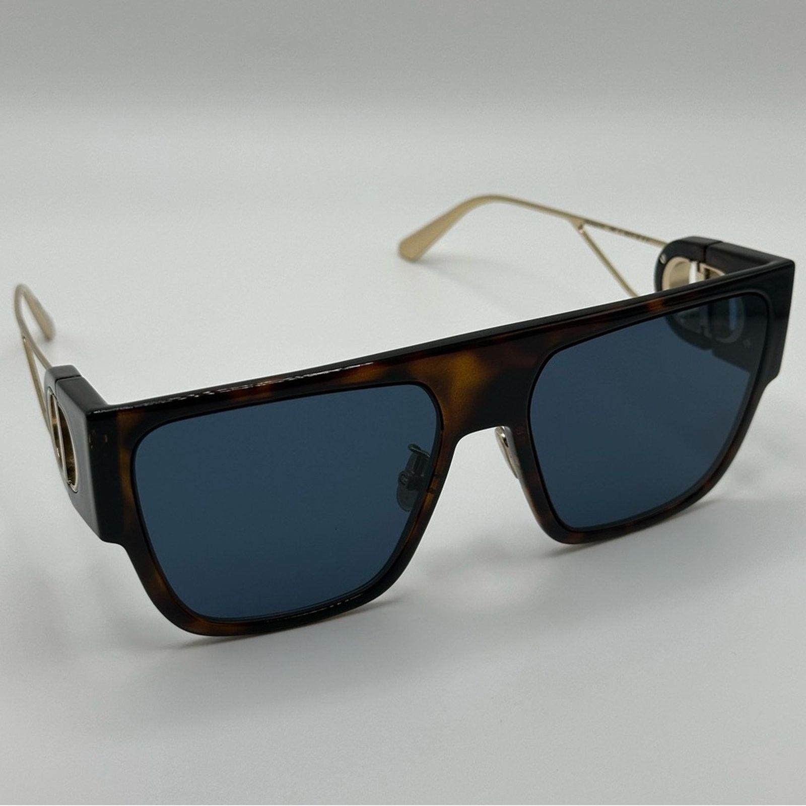 Dior NEW Dior Sunglasses 30MONTAIGNE S3U 22B0 Havana Blue Women Size ONE SIZE - 4 Thumbnail