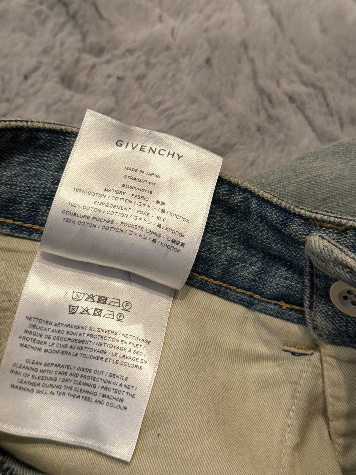Givenchy Givenchy Matthew Denim Size US 32 / EU 48 - 9 Thumbnail