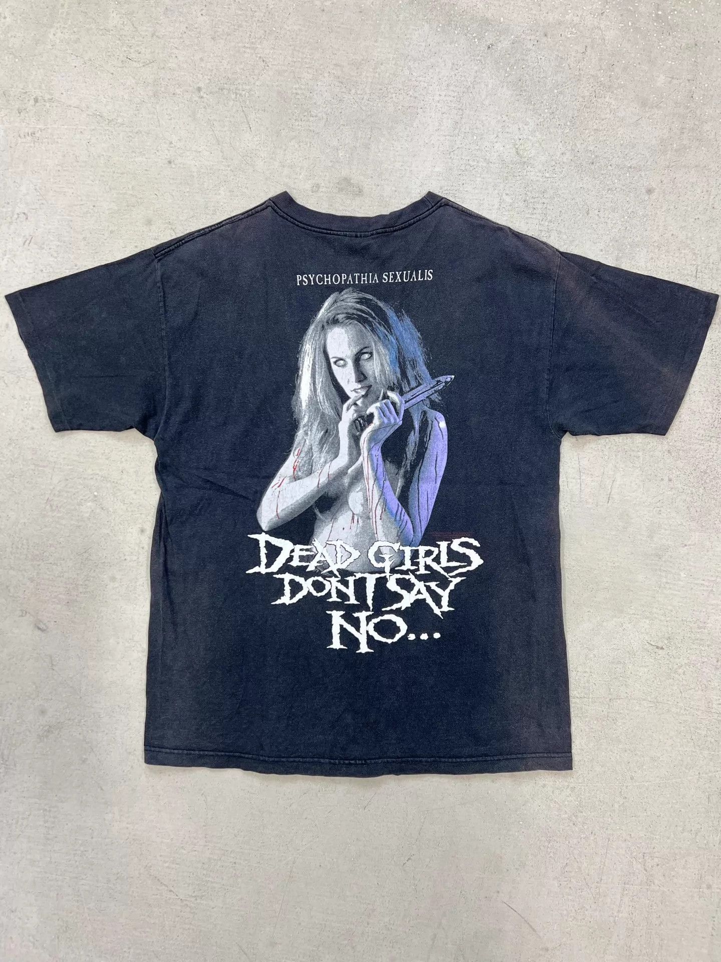 Other Cradle Of Filth Vintage Tee Faded Cracked Print Rare Size US XL / EU 56 / 4 - 3 Thumbnail