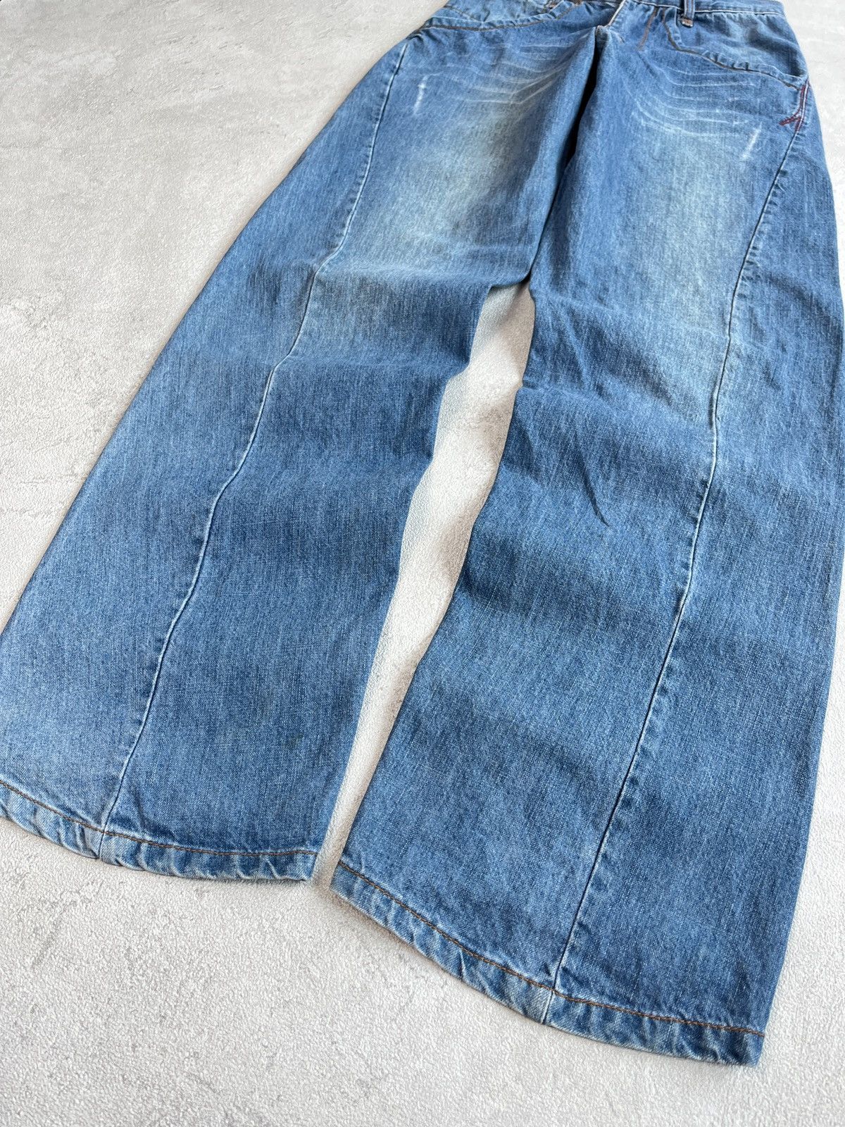 Levi's Levis Engineered Light Blue Wash Faded Jeans Size US 28 / EU 44 - 9 Thumbnail