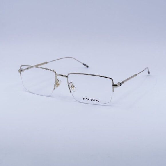 Montblanc 🕶️ New Montblanc MB0113O 004 Gold Eyeglasses 58mm Size ONE SIZE - 5 Thumbnail