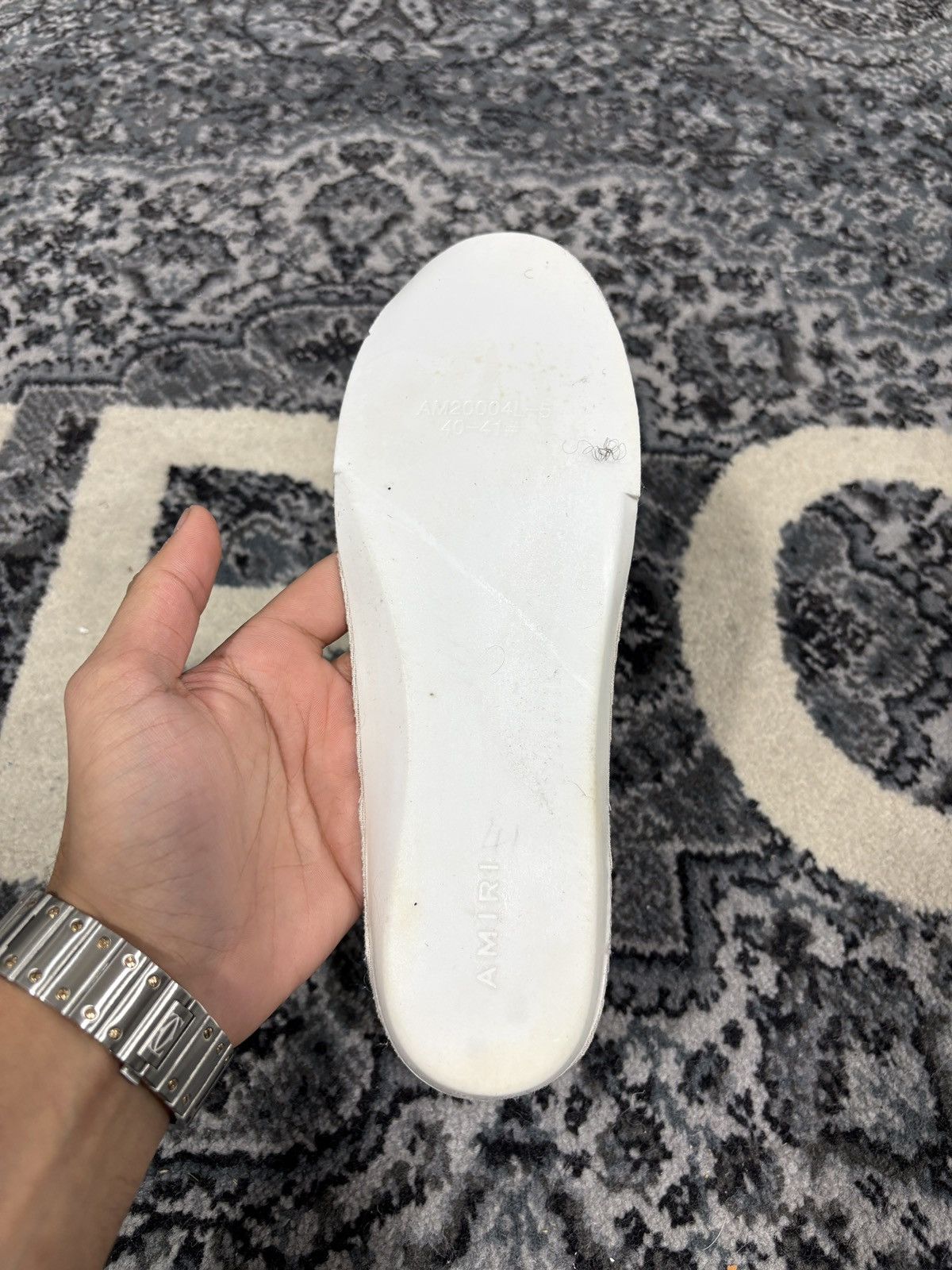 Amiri low tops size 8US/41EU