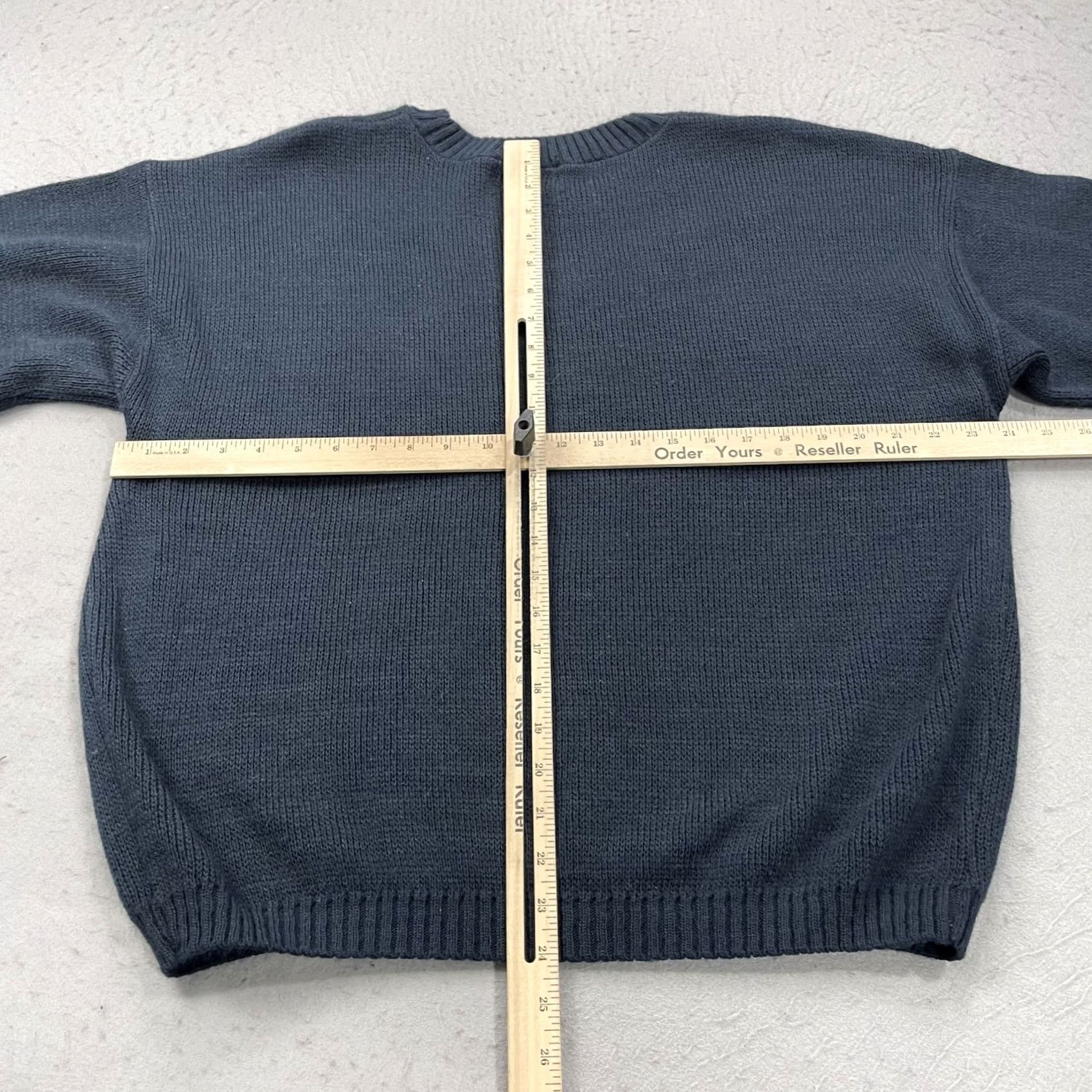 New Era VINTAGE New Era Sweater Mens L Blue USA 90s Crewneck Knit Pullover Logo Chill Glory USA 90s Mens Size US L / EU 52-54 / 3 - 6 Thumbnail