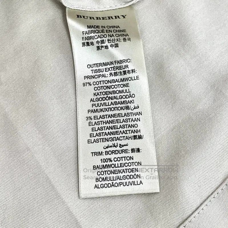 Burberry Burberry Khaki Cotton Dress for Women. Size S / US 4 / IT 40 - 6 Thumbnail
