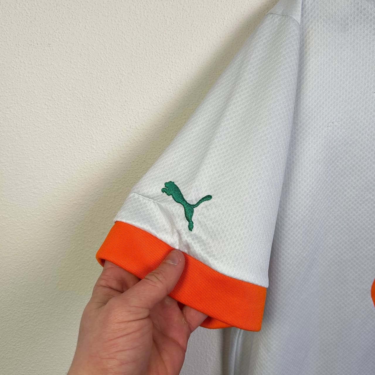 Puma Mens Puma Ivory Coast Cote Divoire 2020s home soccer jersey Size US XL / EU 56 / 4 - 4 Thumbnail