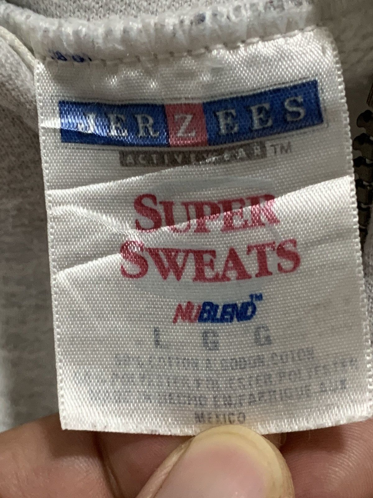 Jerzees Vintage Push Up Fire Department Rescue Team Larga Sweatshirt Size US L / EU 52-54 / 3 - 11 Thumbnail