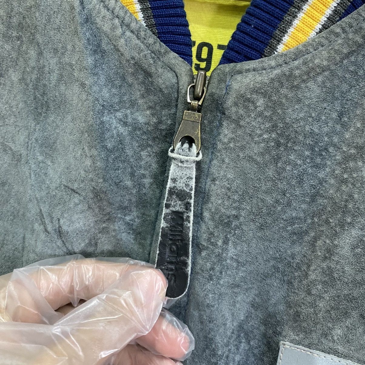 Formula 1 Vintage Williams Renault F1 World Champions Suede Bomber Size US M / EU 48-50 / 2 - 12 Thumbnail