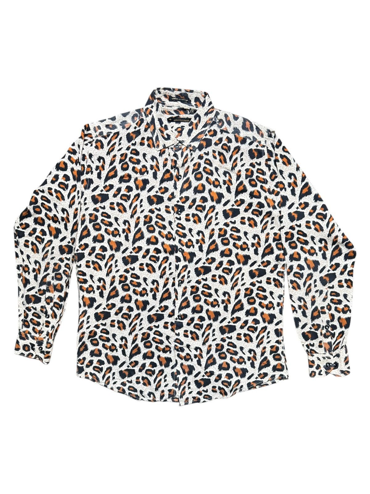 Roberto Cavalli Vintage Roberto Cavalli Leopard Print Animal Pattern Size US M / EU 48-50 / 2 - 1 Thumbnail