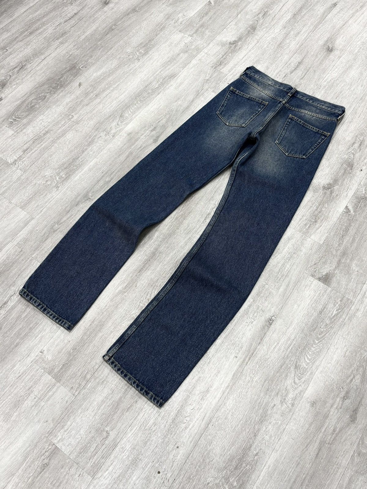 Balenciaga Balenciaga Stonewashed Bleach Brush Denim Jeans Size US 29 - 6 Thumbnail