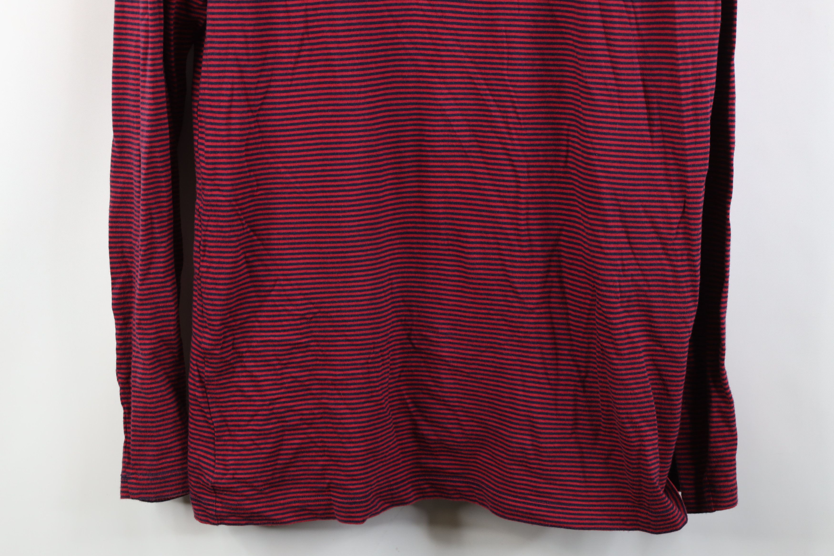 J.Crew Vintage Y2K J Crew Lightweight Turtleneck T-Shirt Red Size XL / US 12-14 / IT 48-50 - 3 Thumbnail