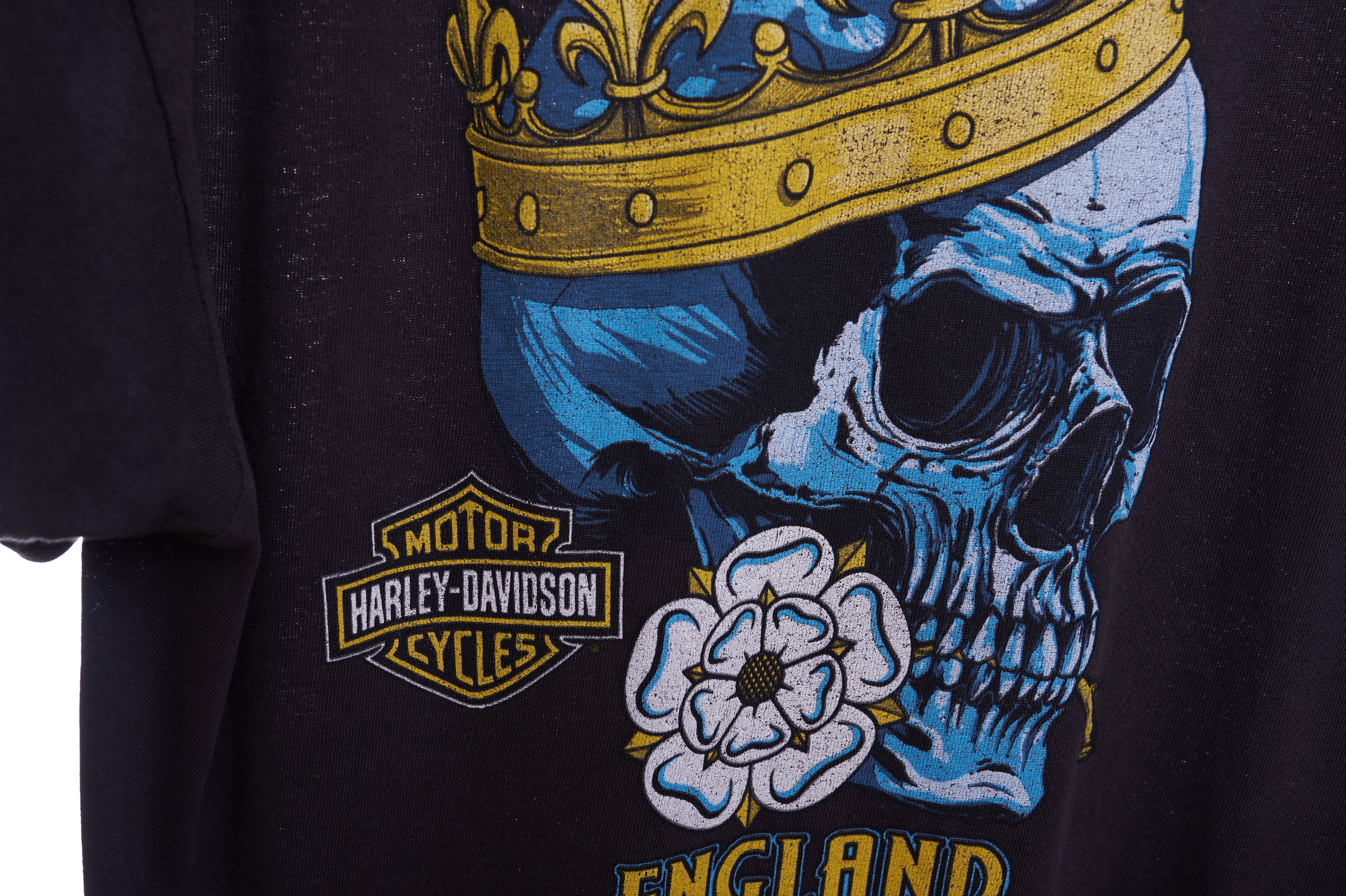 Harley Davidson Harley-Davidson Leeds T shirt 2018 Size L Made USA Size US L / EU 52-54 / 3 - 6 Thumbnail
