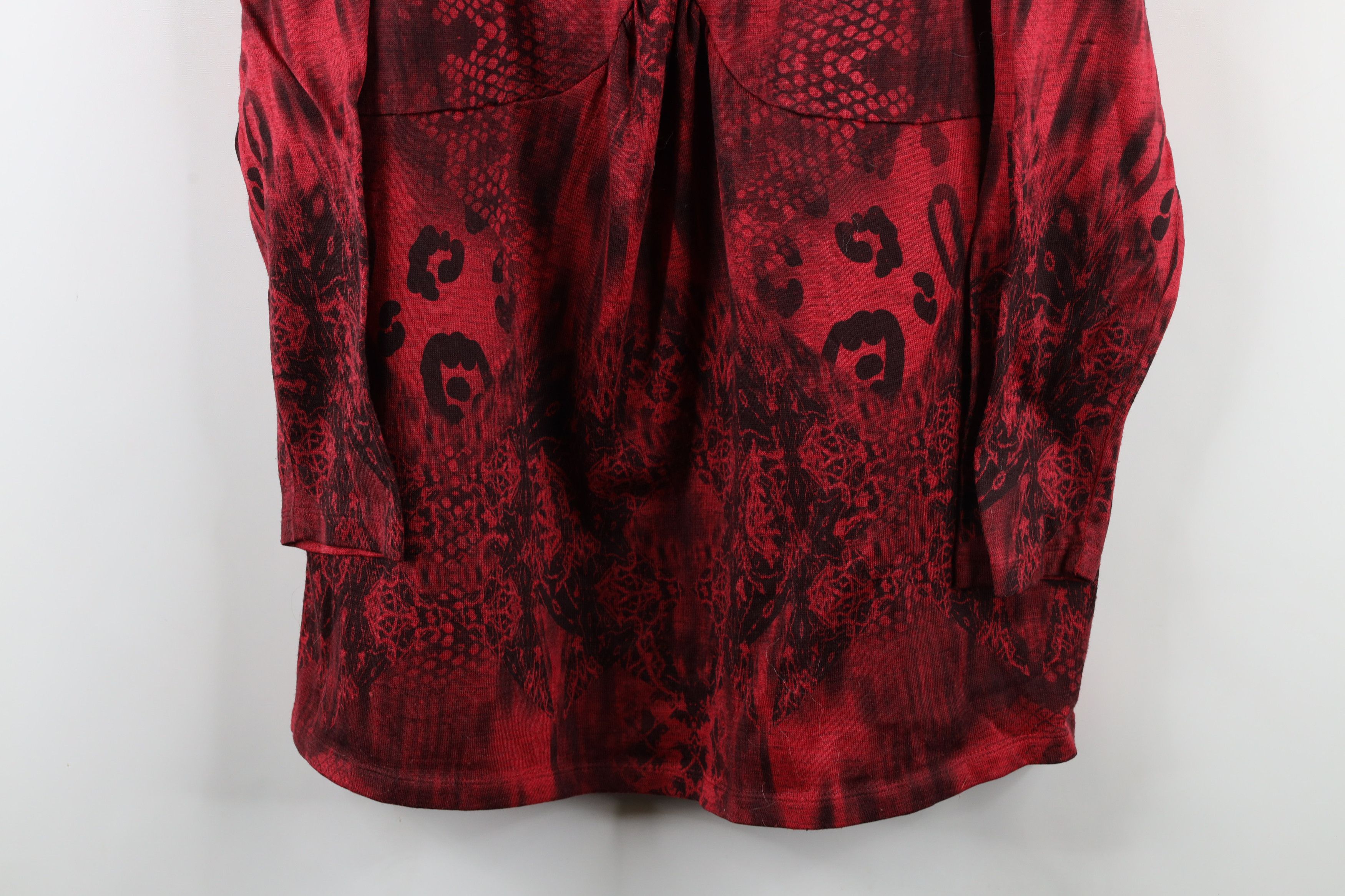Vintage Vintage 90s Y2K Babydoll Bell Fairy Knit Long Sleeve Shirt Size XXL / US 16-18 / IT 52-54 - 3 Thumbnail