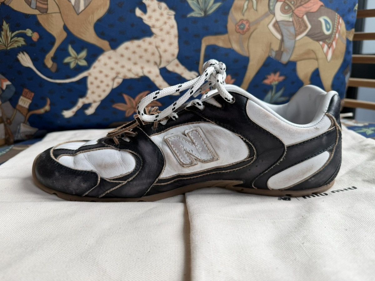 Miu Miu × New Balance Black and White Miu Miu x New Balance 530 SL Size US 10 / IT 40 - 8 Thumbnail
