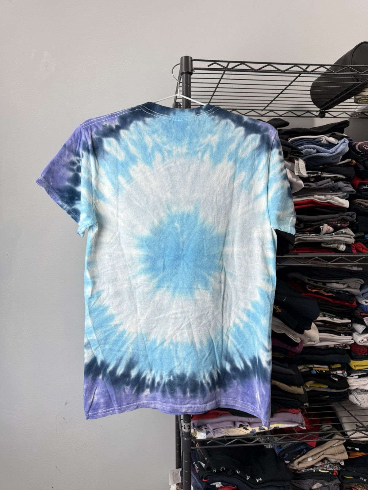 Led Zeppelin Vintage Led Zeppelin Band T Shirt Tie Dye Liquid Blue Size US S / EU 44-46 / 1 - 6 Thumbnail