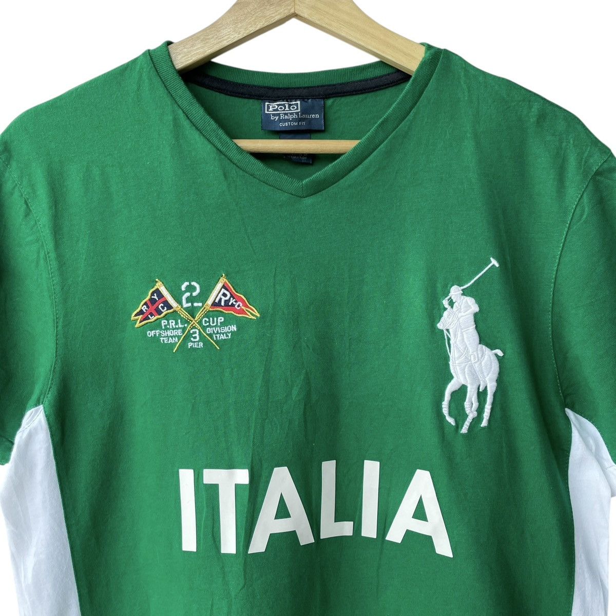Polo Ralph Lauren Polo Ralph Lauren RL Ocean Challenge Team Italia Tee Size US M / EU 48-50 / 2 - 3 Thumbnail
