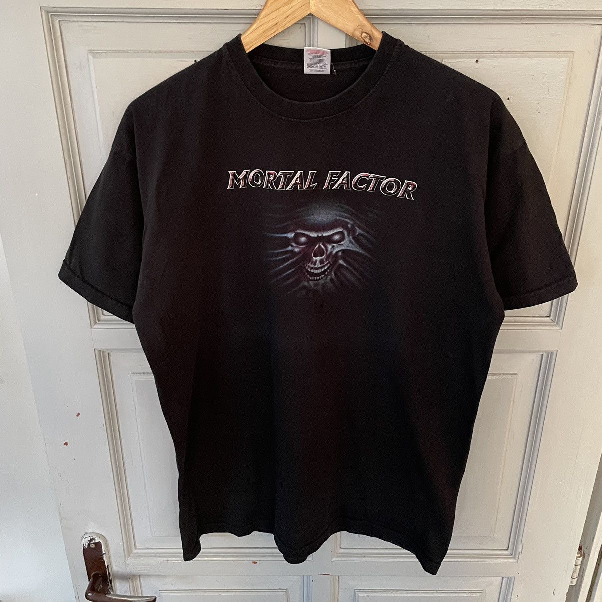 Band Tees × Vintage Vintage 00’s Mortal Factor t-shirt Size US L / EU 52-54 / 3 - 3 Thumbnail