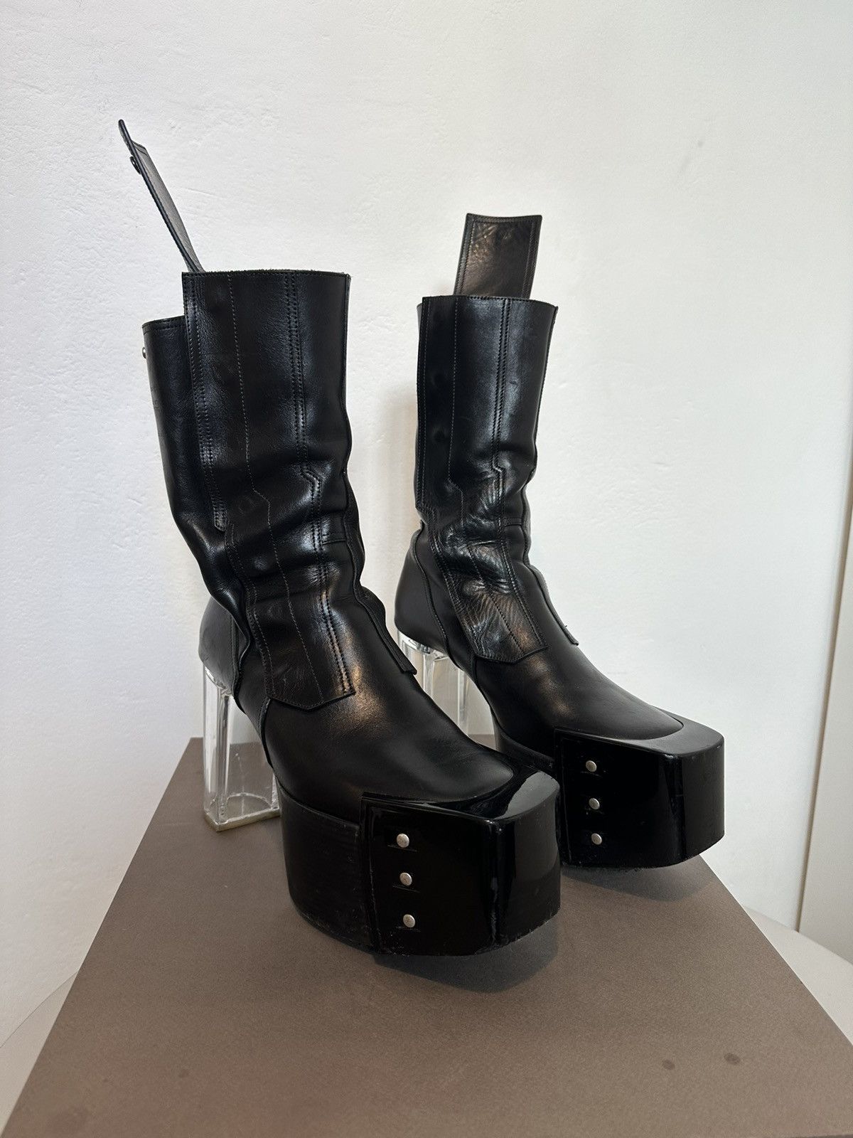 Rick Owens Fogpocket Kiss Heels | Grailed