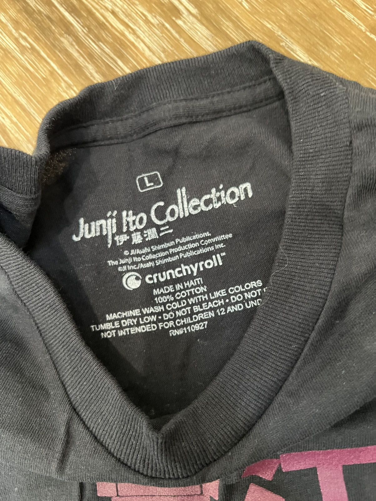 Japanese Brand Junji ito tomie anime tee Size US L / EU 52-54 / 3 - 3 Thumbnail