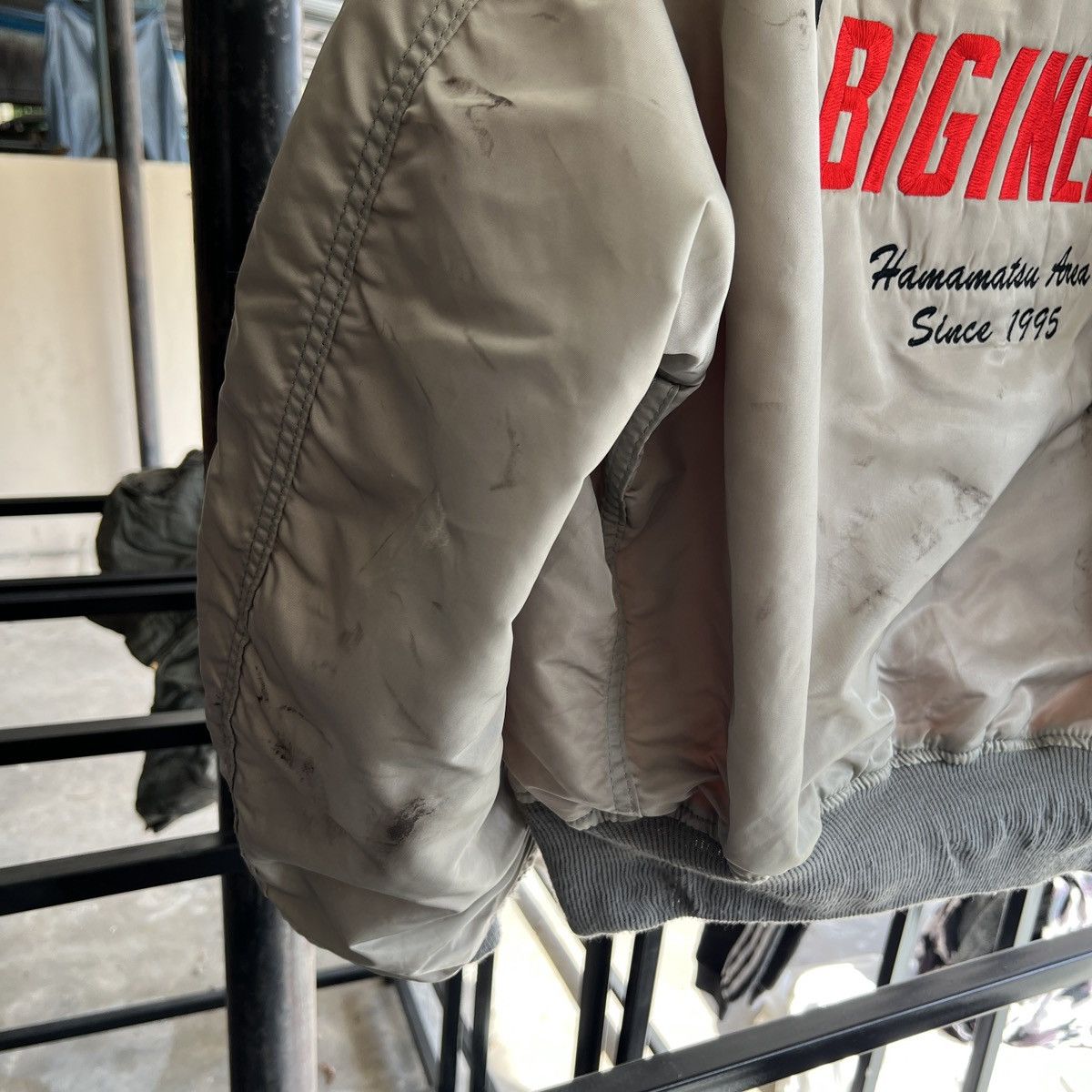 Alpha Industries 🔥 Vintage Alpha Industries Ma 1 Bomber Jacket Made In Usa Size US L / EU 52-54 / 3 - 9 Thumbnail