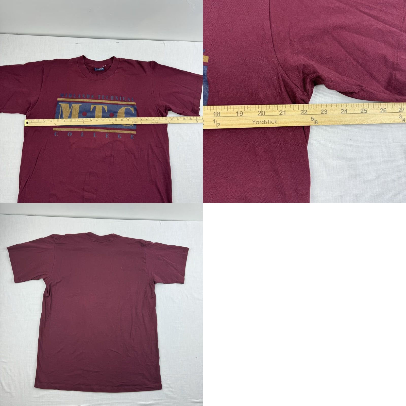 Jansport VINTAGE Jansport Shirt Adult XL Red 90s NWOT Midlands Technical College School Size US XL / EU 56 / 4 - 8 Thumbnail