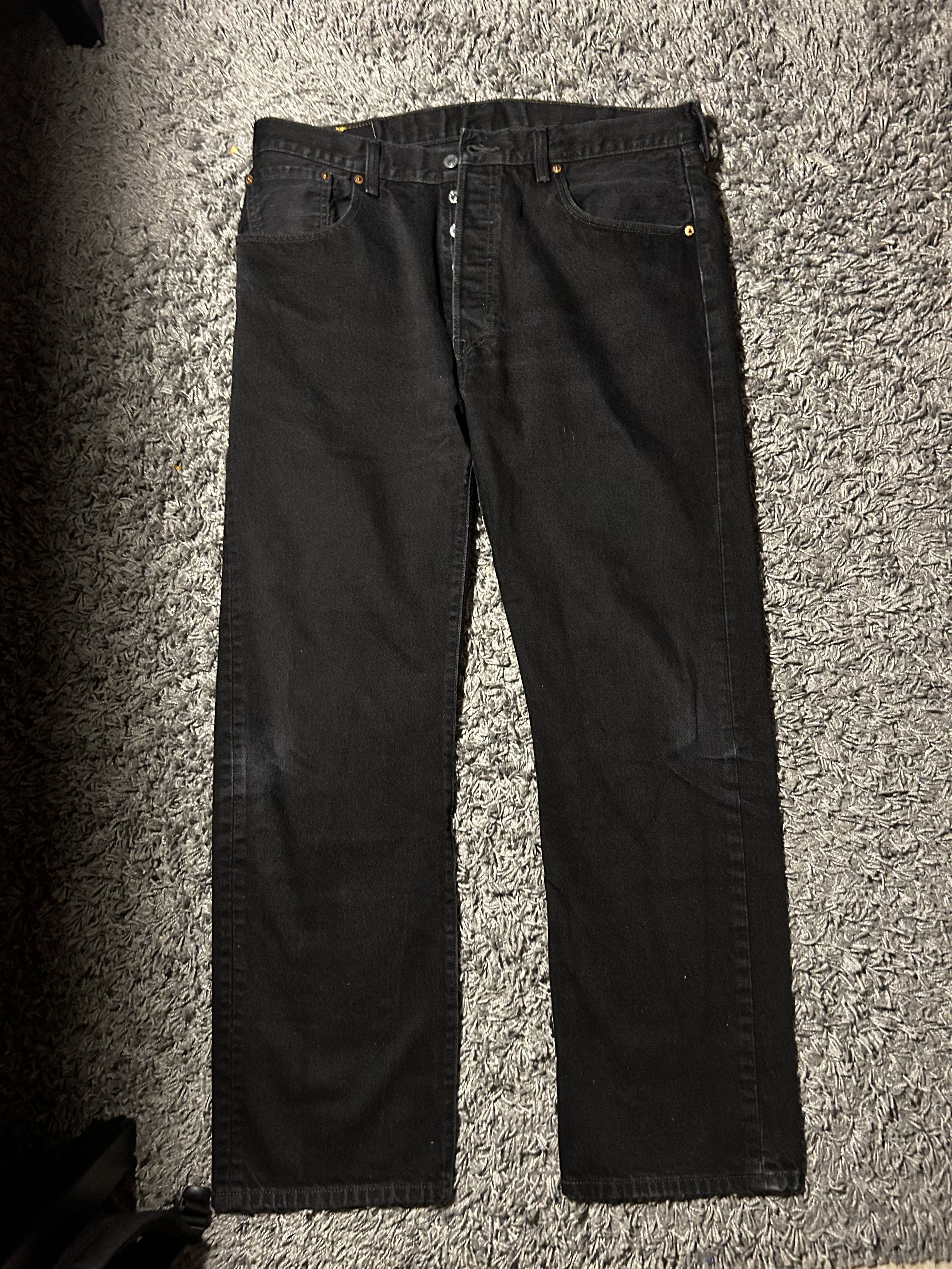 Levi's Black Levi 501's Size US 38 / EU 54 - 3 Thumbnail