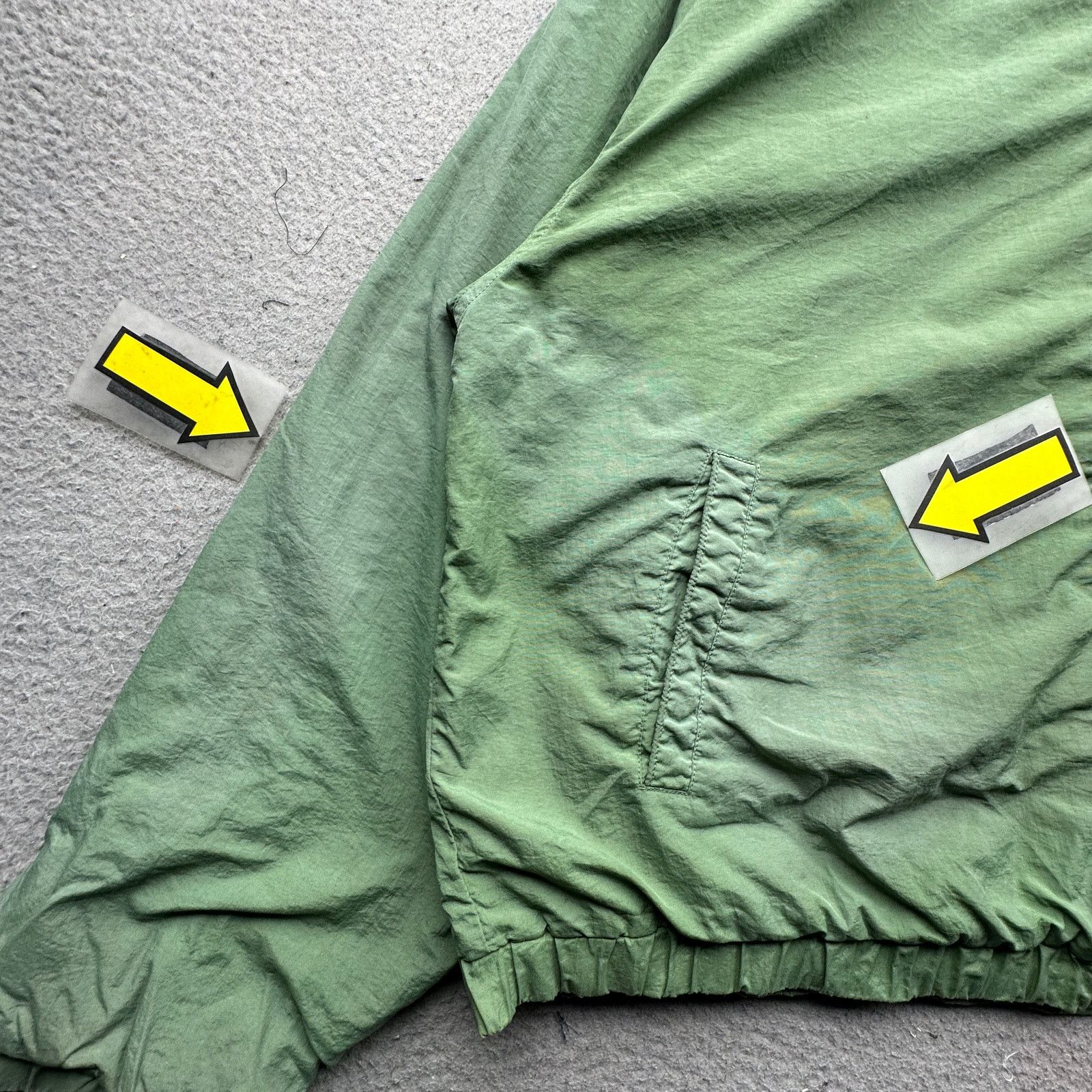 The Real McCoy's Vintage The Real McCoy's Lined Nylon Jacket Mens XL Green Size US XL / EU 56 / 4 - 7 Thumbnail