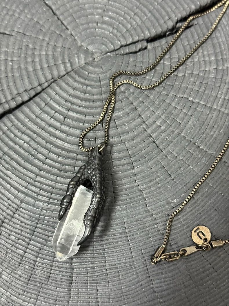 Undercover UNDERCOVER 06AW Claw Crystal Necklace Size ONE SIZE - 3 Thumbnail