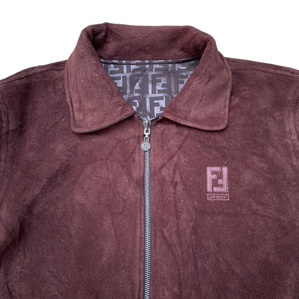 Fendi Vintage Fendi Zucca Monogram Reversible Jacket Size US M / EU 48-50 / 2 - 8 Thumbnail