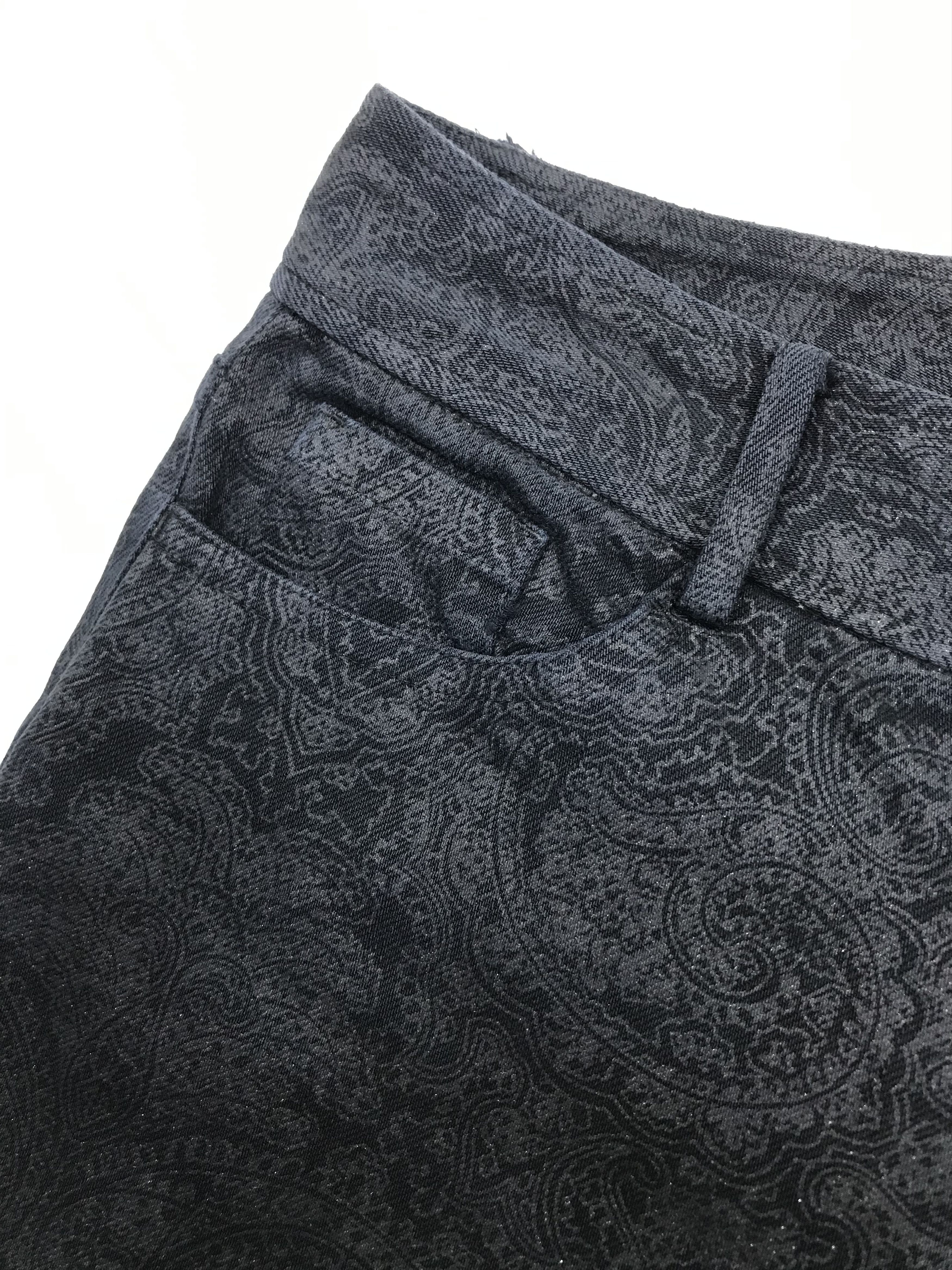 Tornado Mart Vintage Tornado Mart Damask Flare Pants Size US 28 / EU 44 - 9 Thumbnail