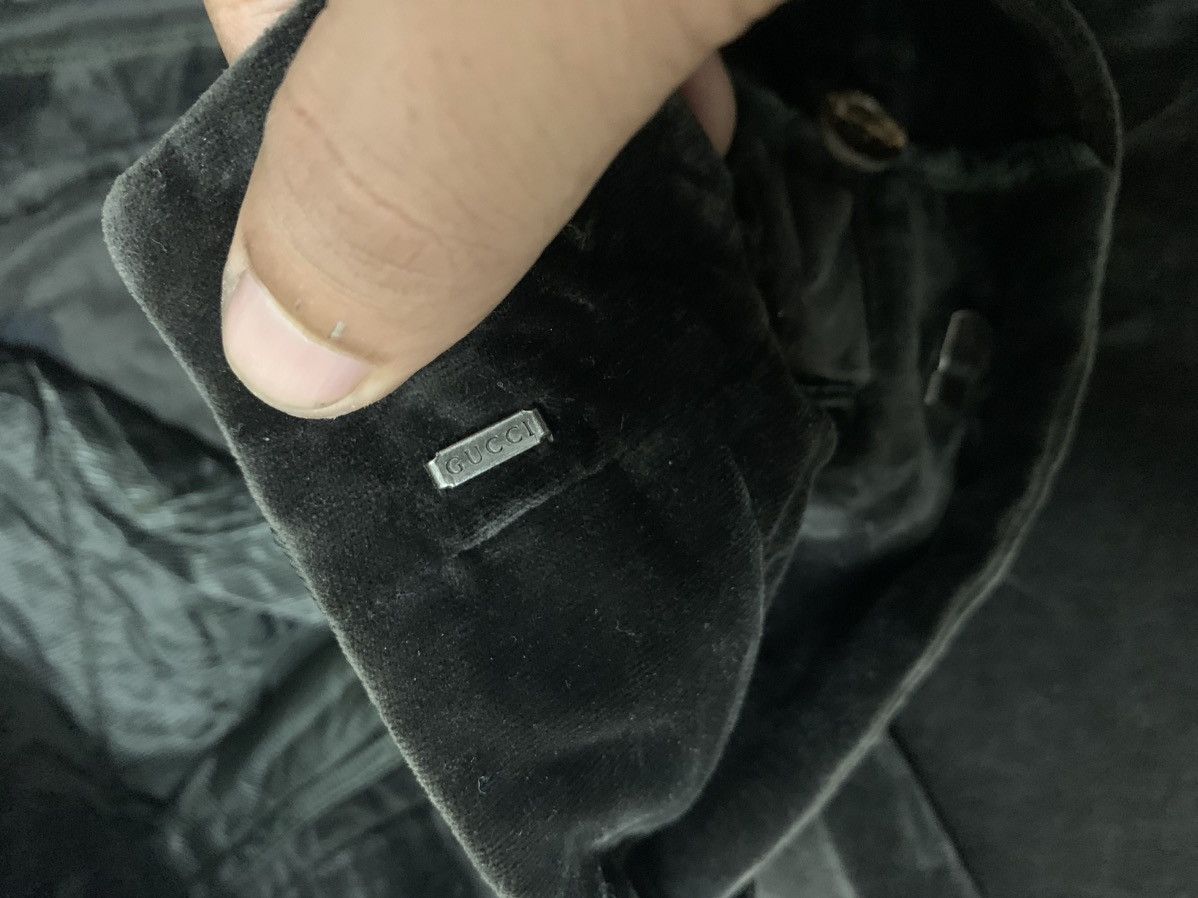 Gucci Gucci Brown Velvet Tailored Trousers Made in Italy Size 28" / US 6 / IT 42 - 15 Thumbnail