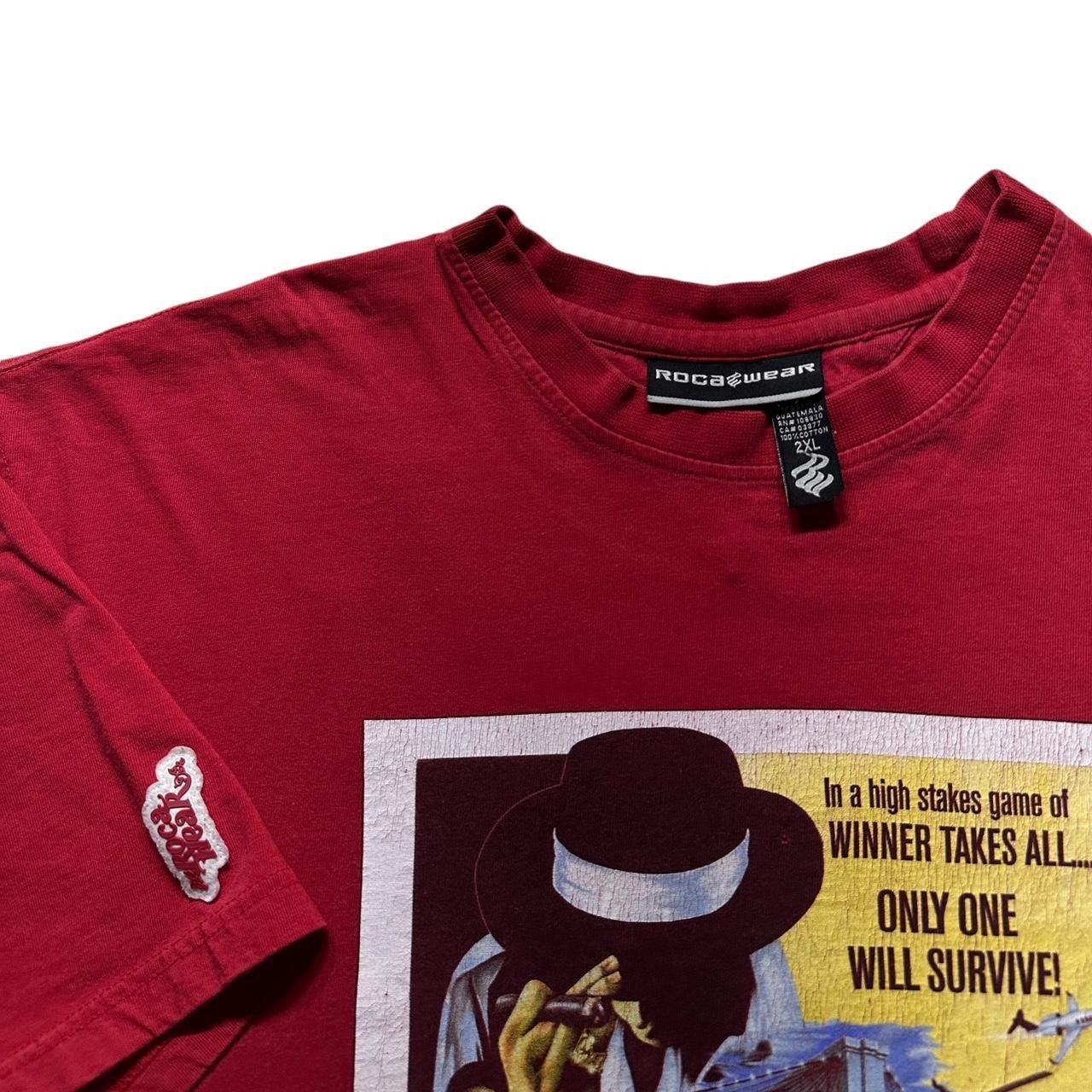 Rocawear × Vintage Vintage Rocawear Movie Poster T-Shirt Size US XXL / EU 58 / 5 - 4 Thumbnail