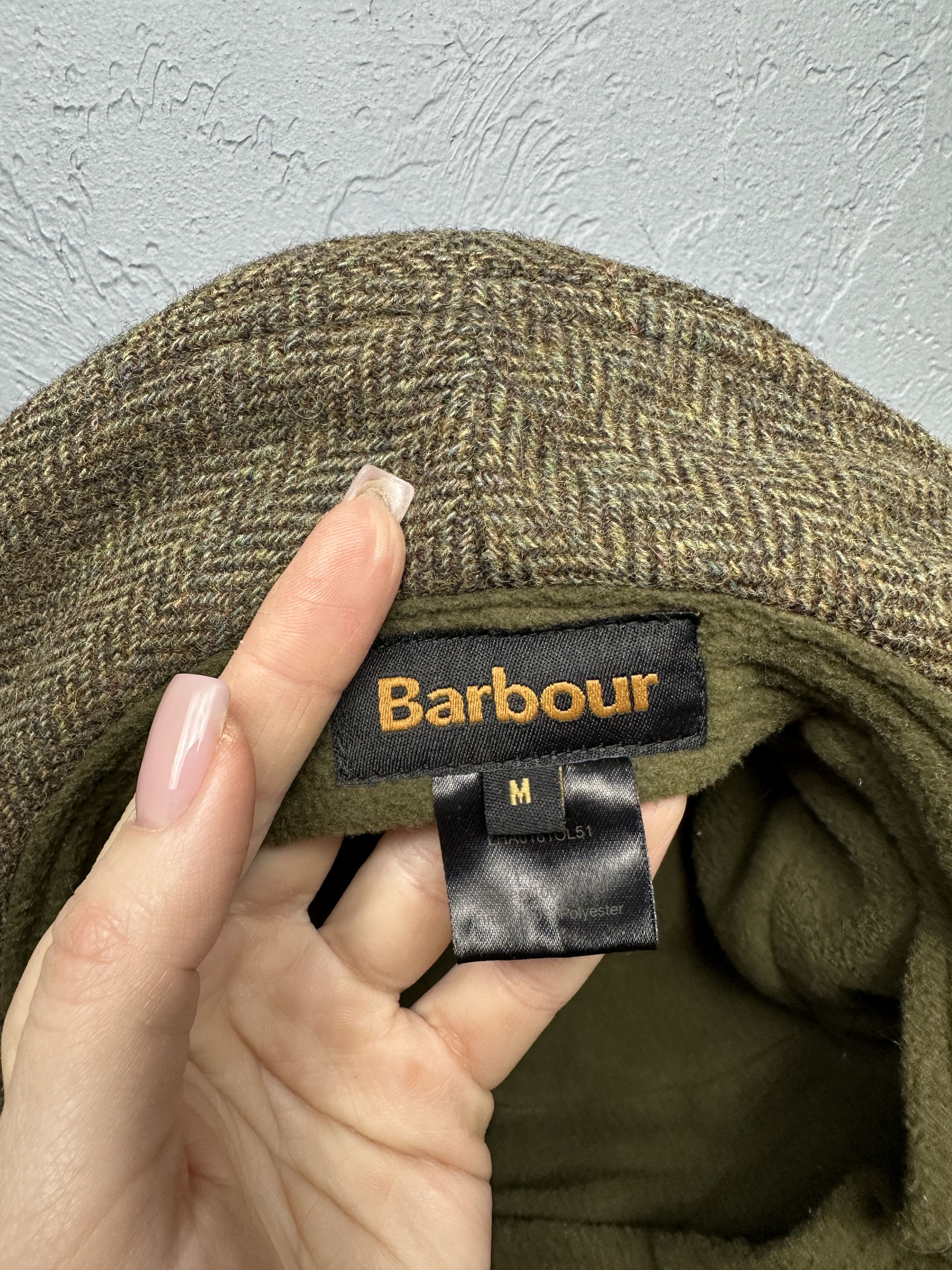 Barbour Barbour Vintage Mens Wool Bucket Hat Cap Size ONE SIZE - 6 Thumbnail