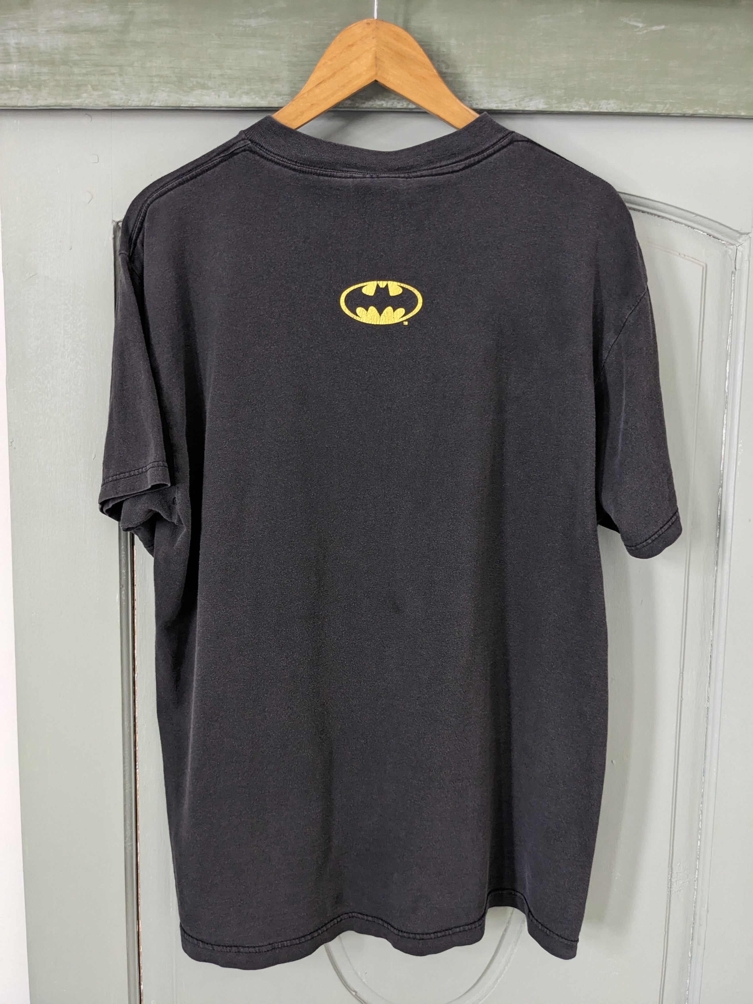 DC Comics Rare Vintage 90s Batman Animated Series Joker Big Face Size US L / EU 52-54 / 3 - 5 Thumbnail