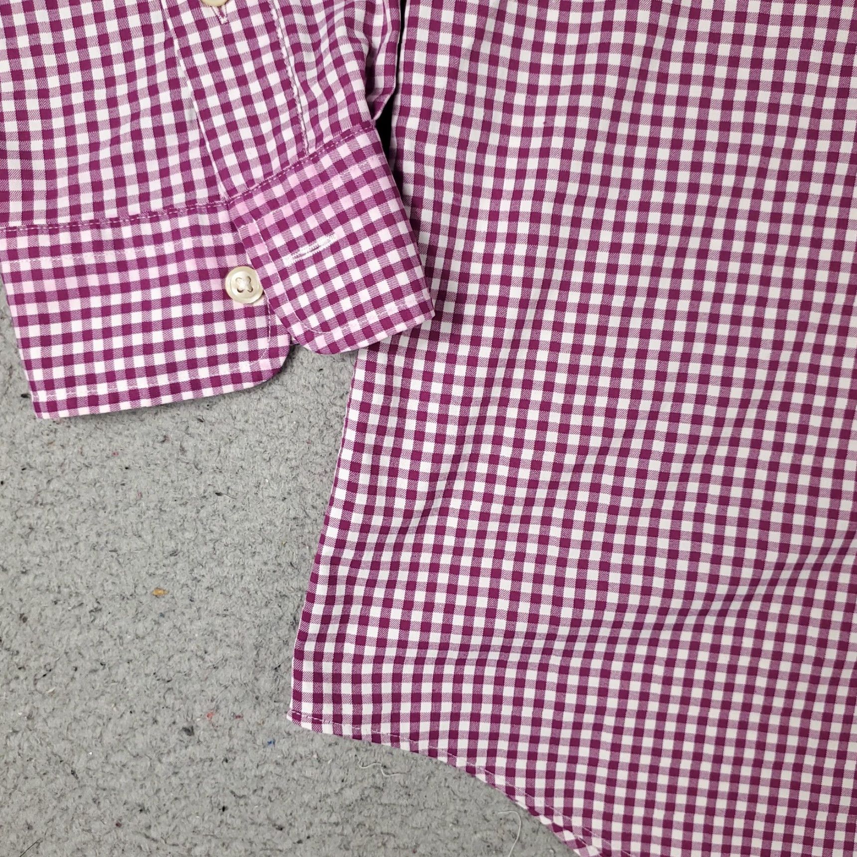 Ralph Lauren Ralph Lauren Button-Up Shirt Mens Large Purple Check Long Sleeve Performance Size US L / EU 52-54 / 3 - 4 Thumbnail