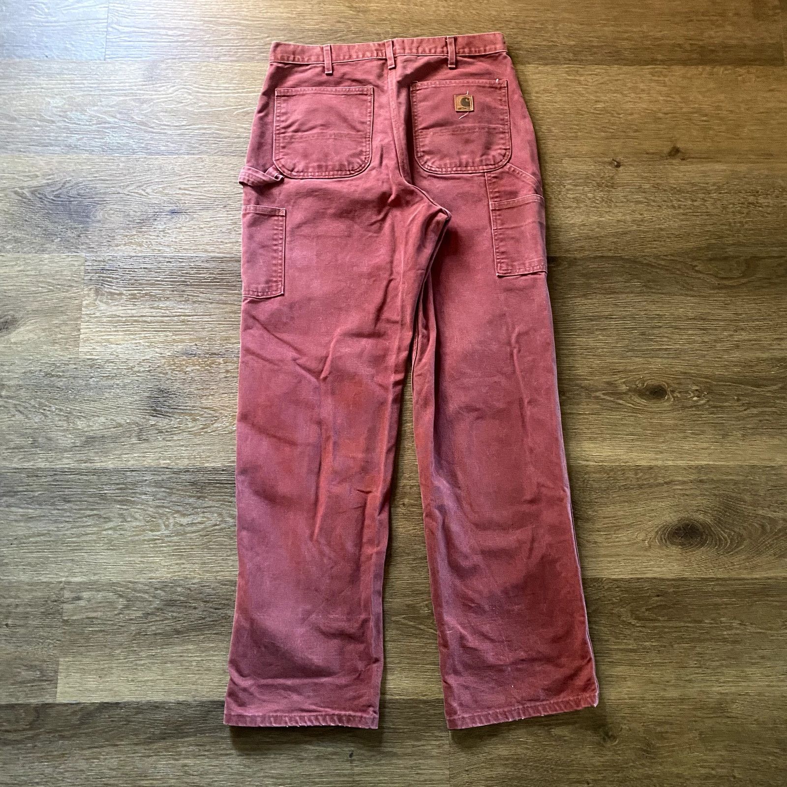 Carhartt Rare Red Carhartt Canvas Carpenter Pants Size US 34 / EU 50 - 5 Thumbnail