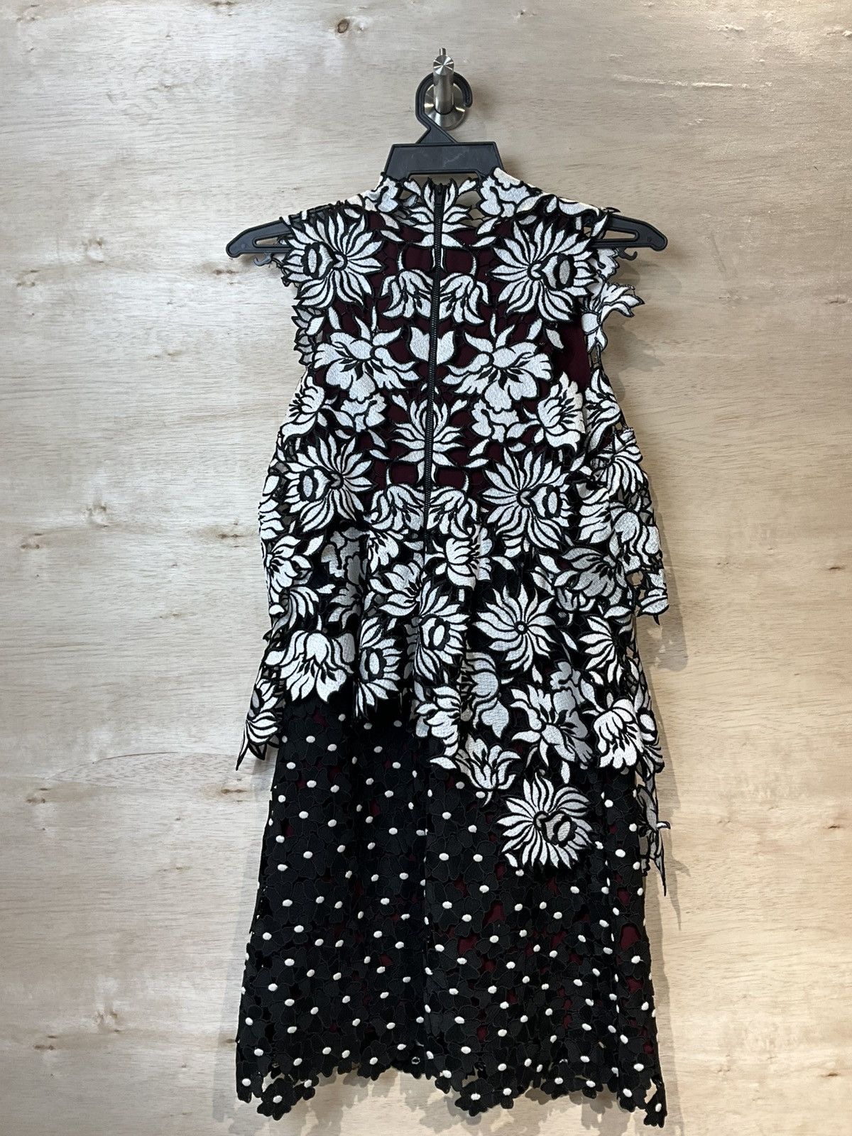 Self-Portrait Floral Lace Dress Self Portrait Size S / US 4 / IT 40 - 2 Thumbnail